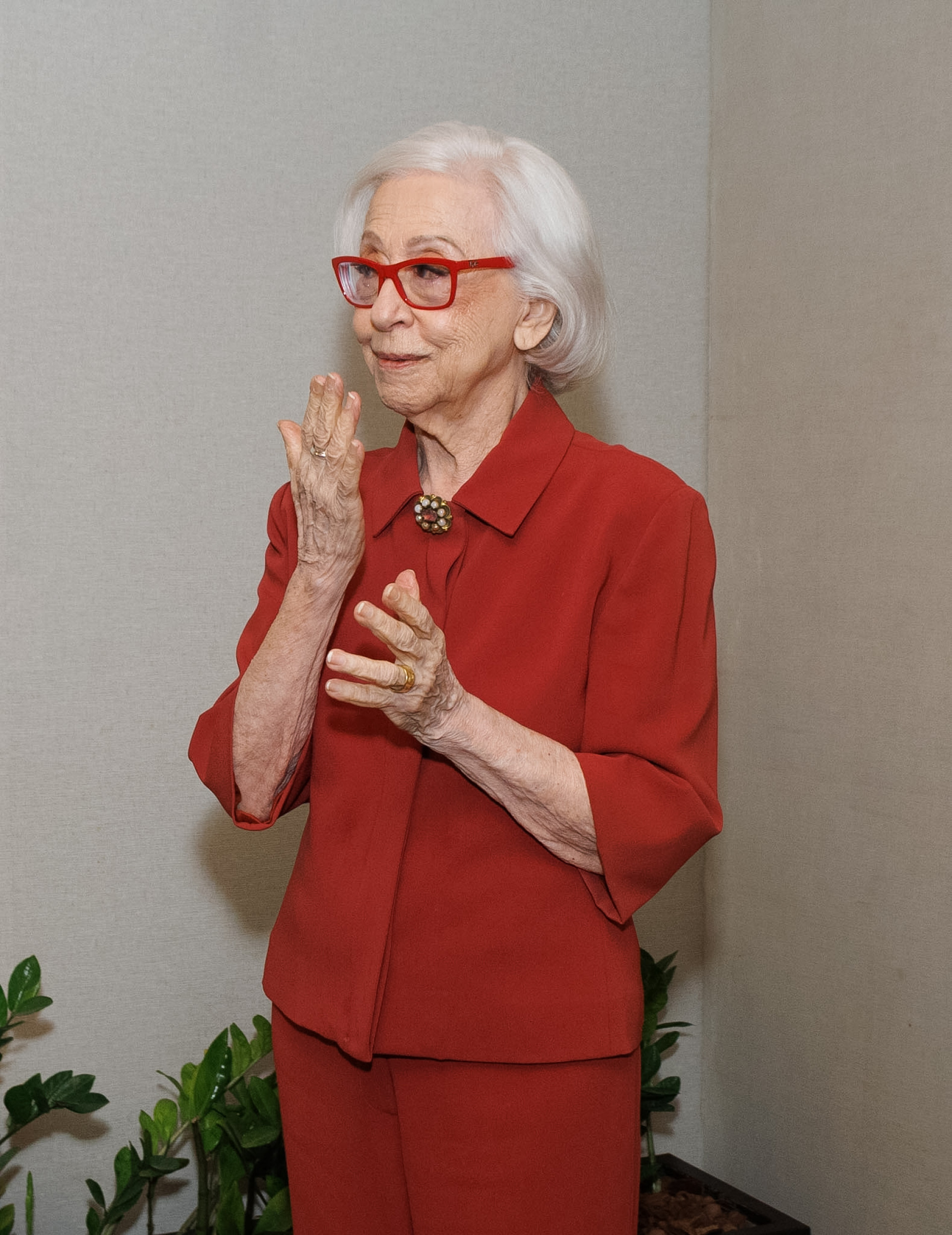 Fernanda Montenegro é uma das estrelas do filme 'Velhos Bandidos' - Clayton Felizardo / Brazil News