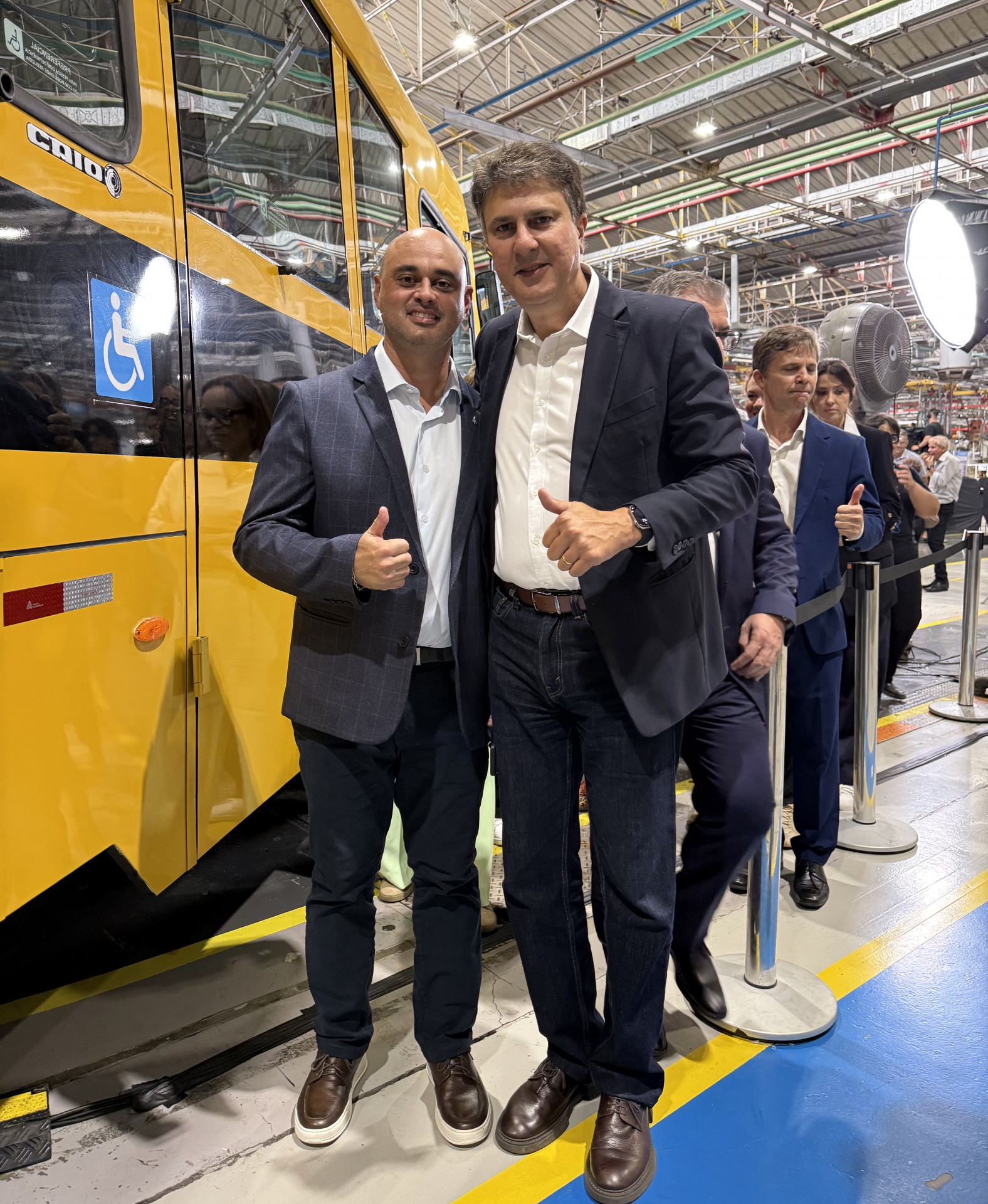 Prefeito Jonas Dico e Camilo Santana, Ministro da Educação