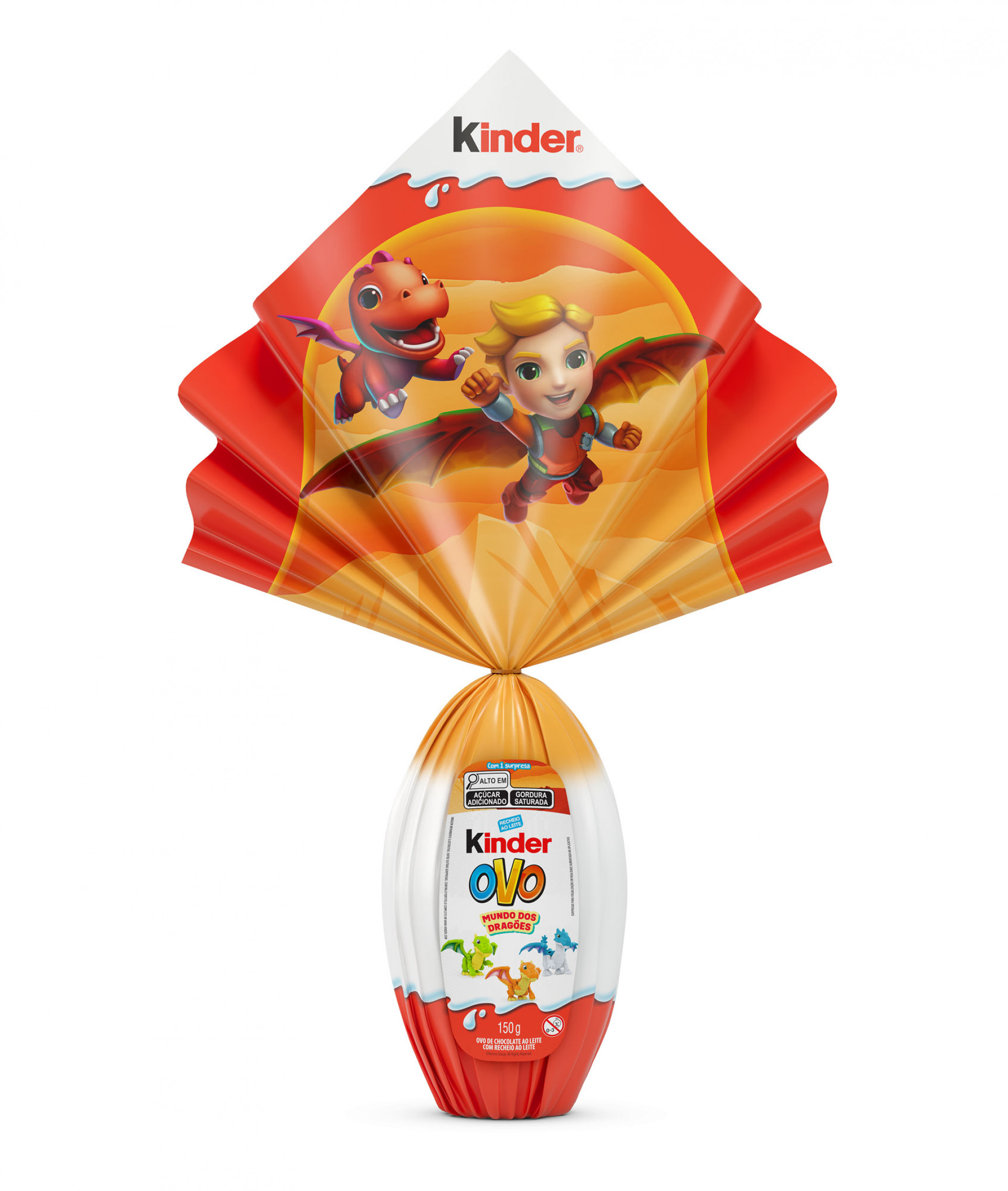 Ovo de Páscoa 150g Dragons - Divulgação/ Ferrero Rocher