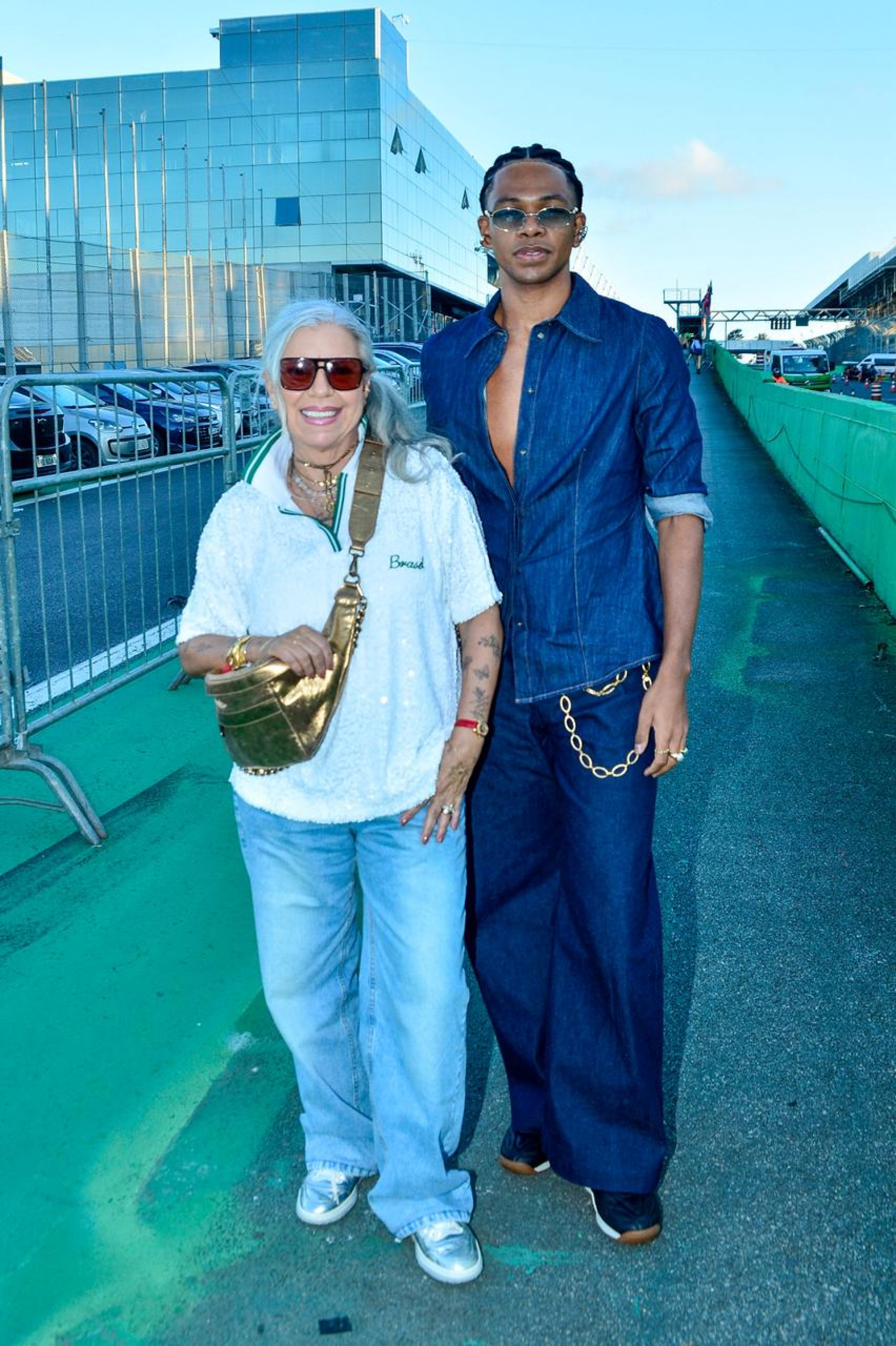 Astrid Fontenelle com o filho Gabriel - Eduardo Martins / Brazil News