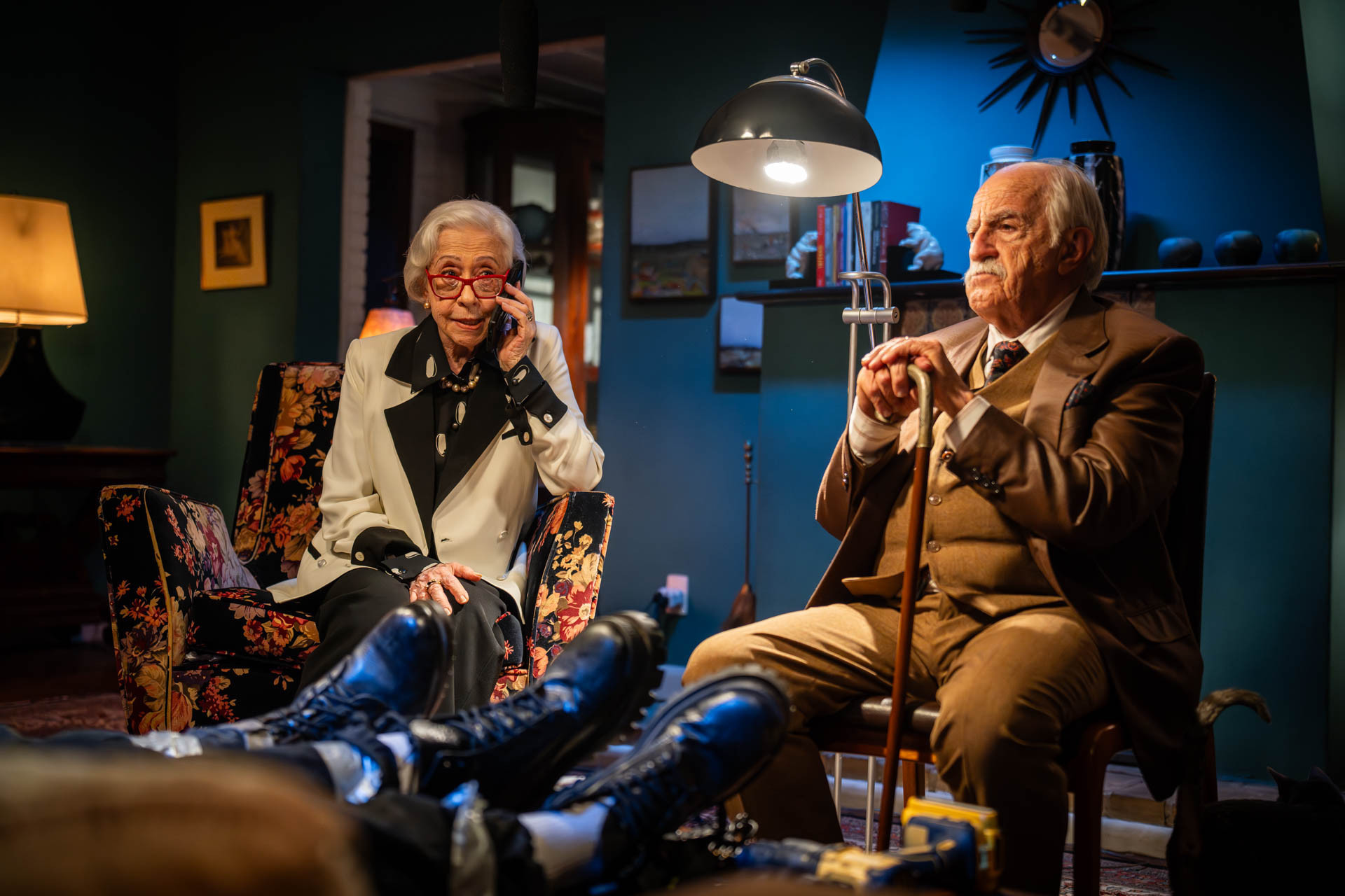 Fernanda Montenegro e Ary Fontoura interpretam, respectivamente, Marca e Rodolfo no filme 'Velhos Bandidos' - Divulgação