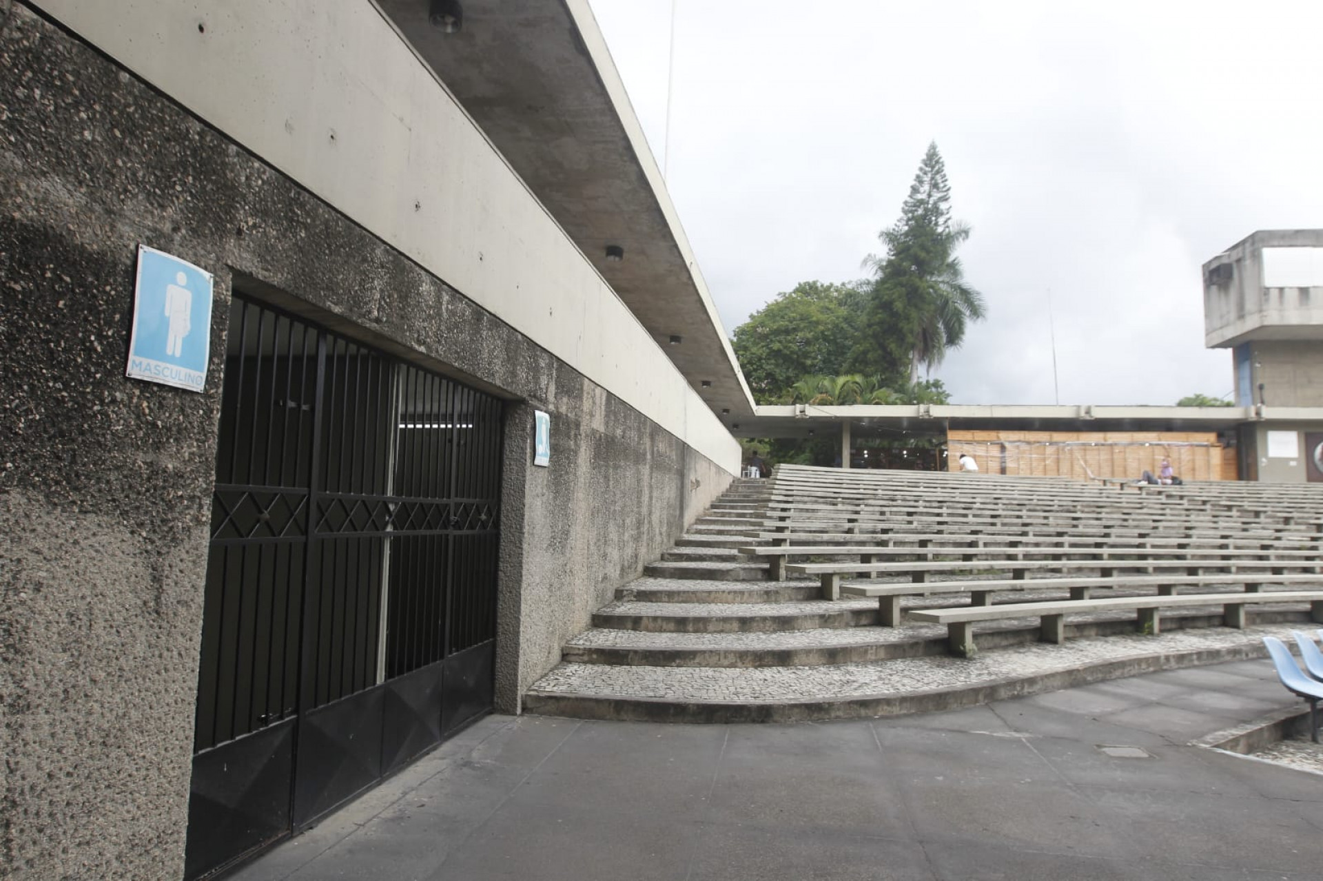 Alunas foram assaltadas dentro do banheiro próximo à Concha Acústica da Uerj - Reginaldo Pimenta / Agência O Dia