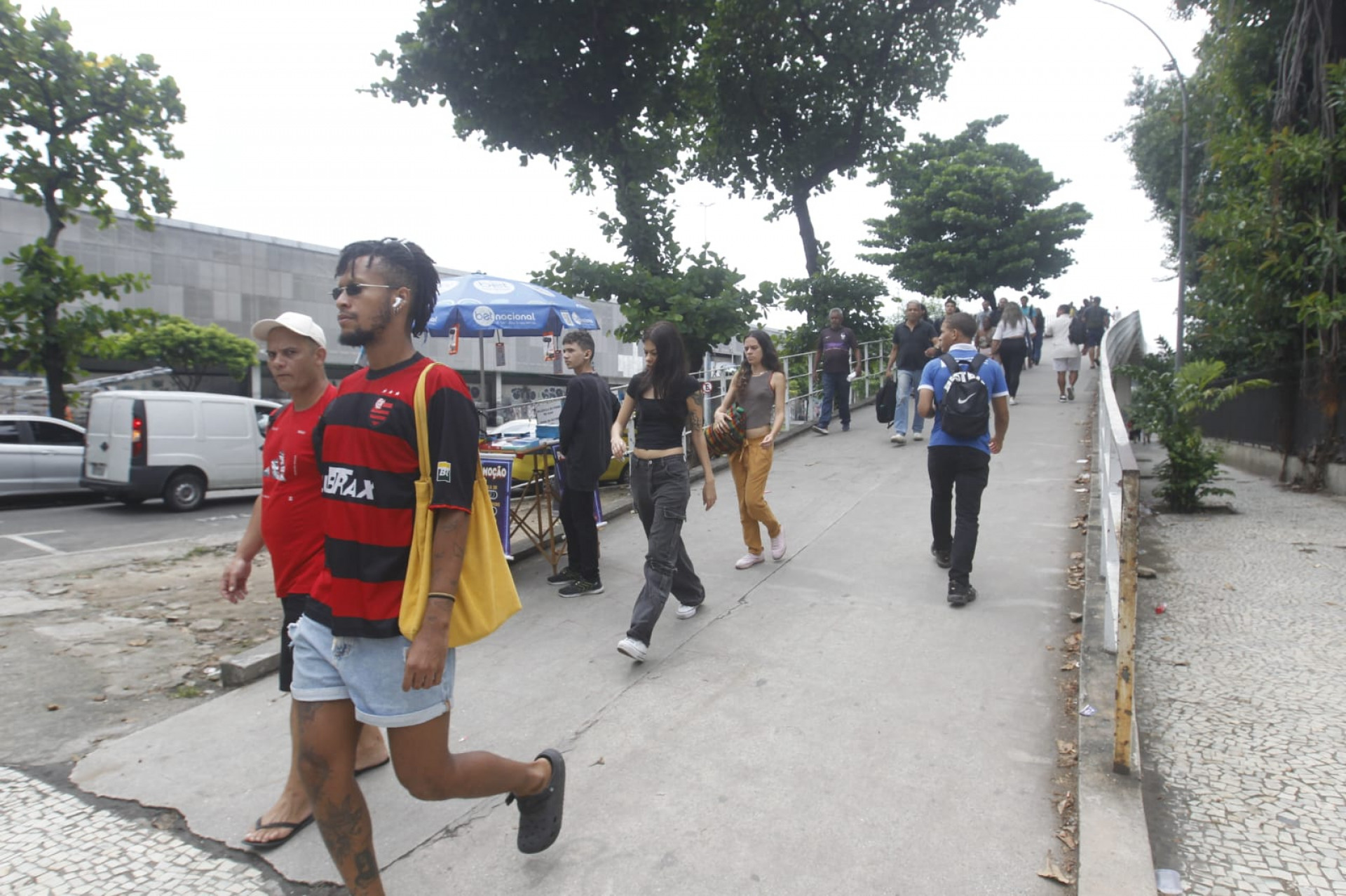 Arredores do campus da Uerj, no Maracanã - Reginaldo Pimenta / Agência O Dia