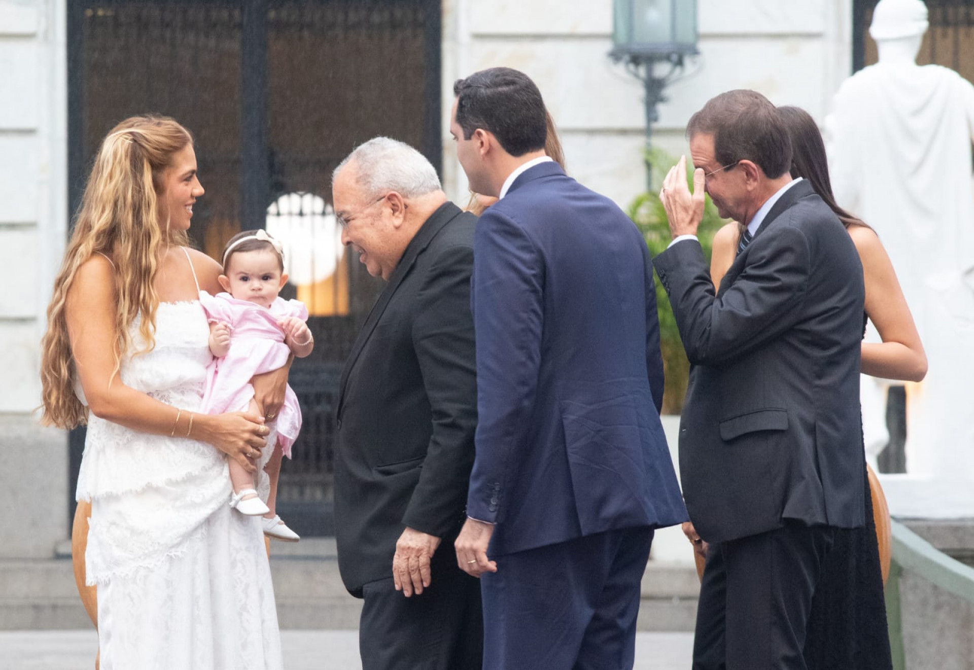 L&iacute;deres religiosos participaram da cerim&ocirc;nia de transmiss&atilde;o do cargo de prefeito - &Eacute;rica Martin / Ag&ecirc;ncia O Dia