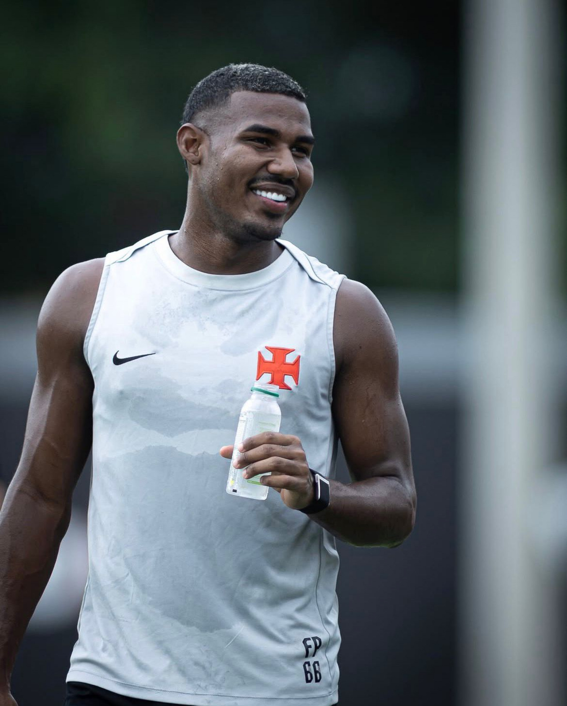 Cuiabano em treino do Vasco - Matheus Lima / Vasco