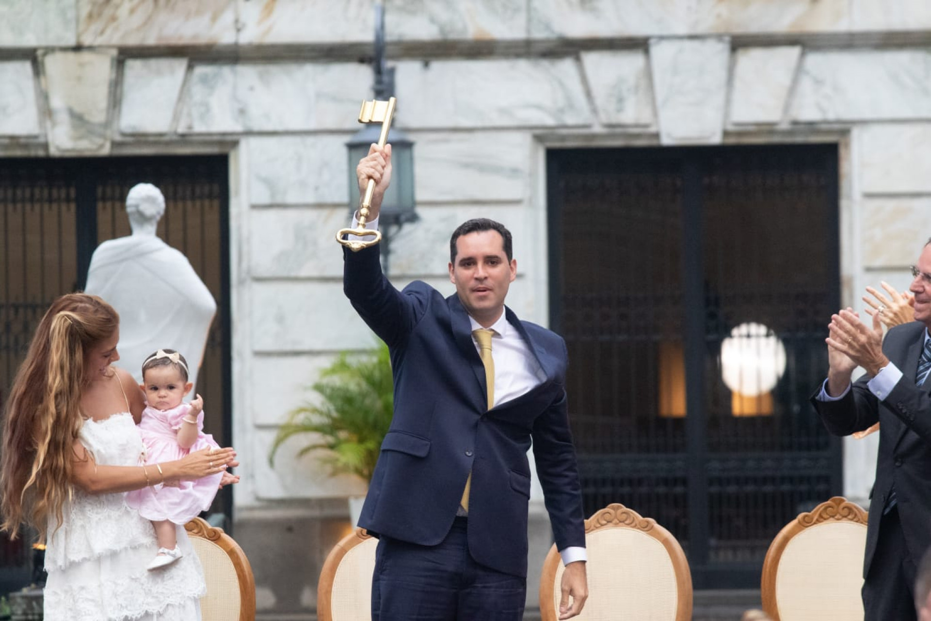 Eduardo Cavaliere assume como prefeito do Rio - Érica Martin / Agência O Dia