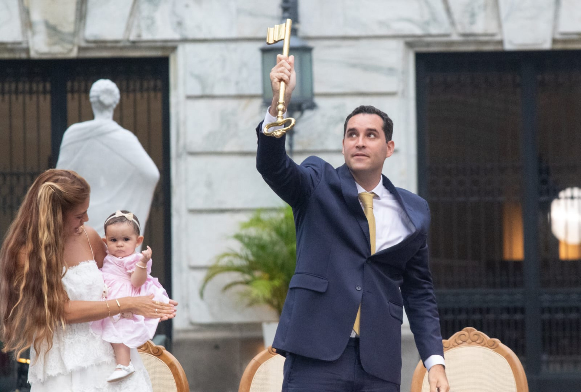 Eduardo Cavaliere assume como prefeito do Rio - Érica Martin / Agência O Dia