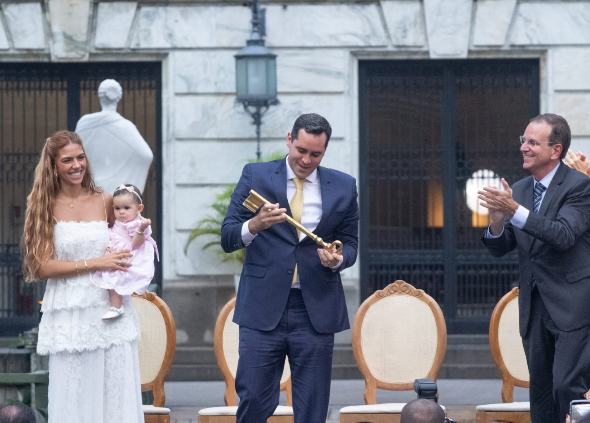 Eduardo Cavaliere assume como prefeito do Rio - Érica Martin / Agência O Dia