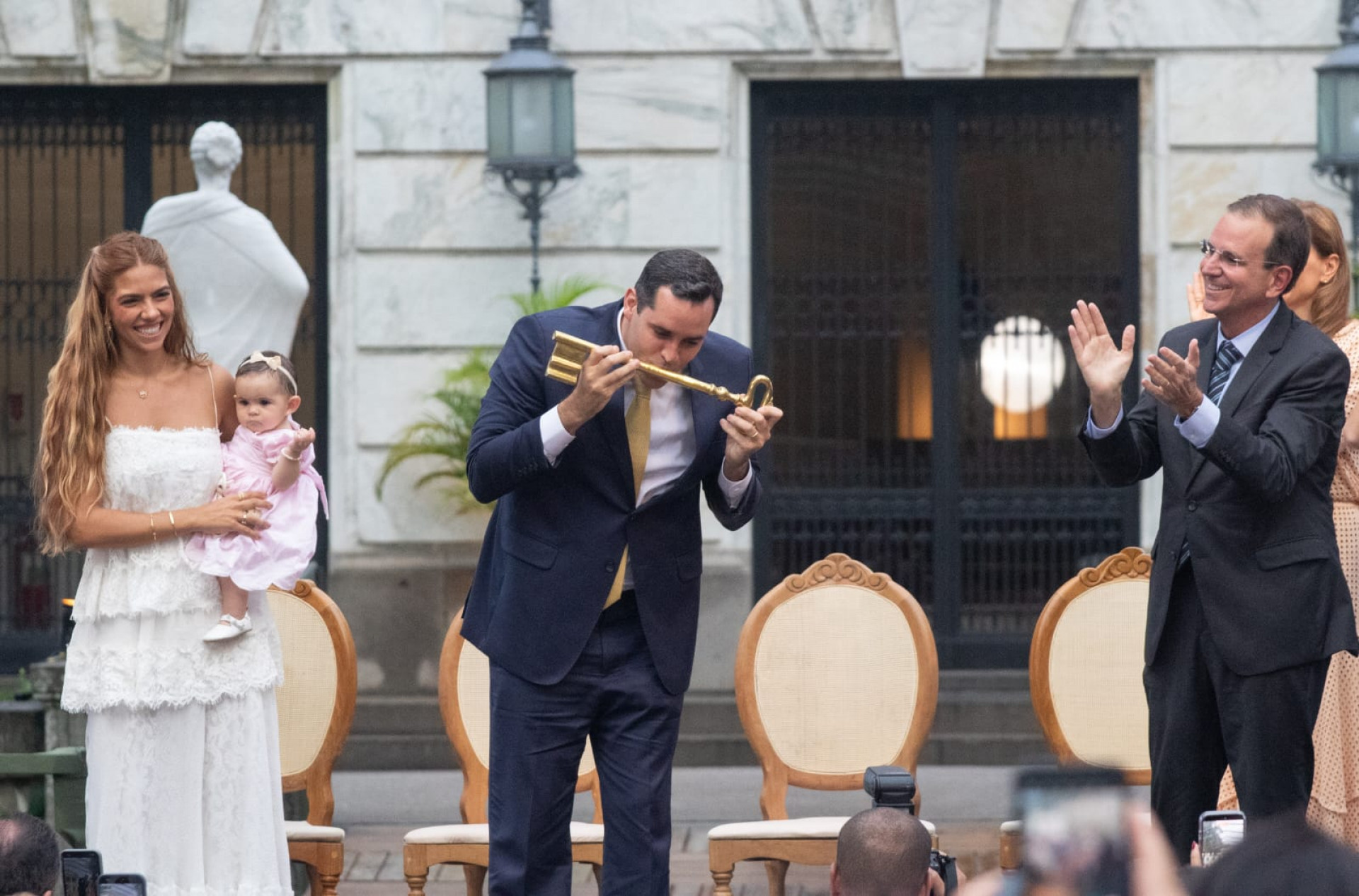 Eduardo Cavaliere assume como prefeito do Rio - Érica Martin / Agência O Dia
