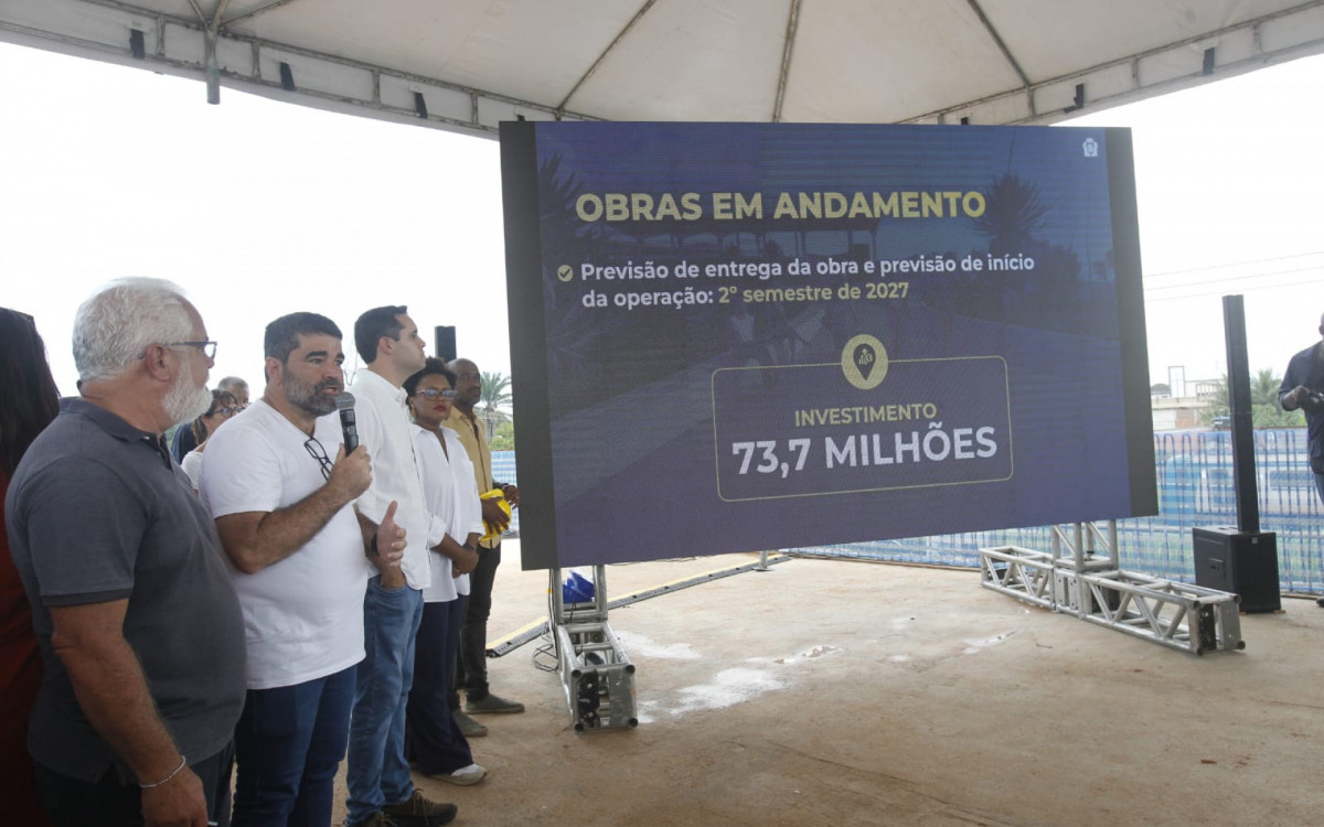 Prefeito Eduardo Cavaliere visita as obras do novo Terminal BRT Bairro Imperial Santa Cruz