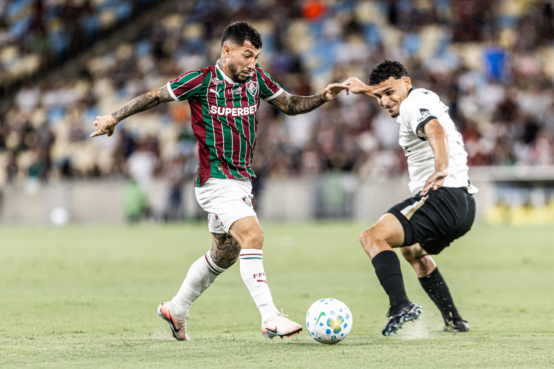 Fluminense x Atlético-MG - 21/03/2026

 

Rio de Janeiro, Brasil - 21/03/2026 - Estádio Maracanã.

Fluminense enfrenta o Atlético-MG esta noite no Maracanã pela 8ª rodada do Campeonato Brasileiro 2026.

FOTO: MARINA GARCIA / FLUMINENSE F.C. - MARINA GARCIA / FLUMINENSE F.C.
