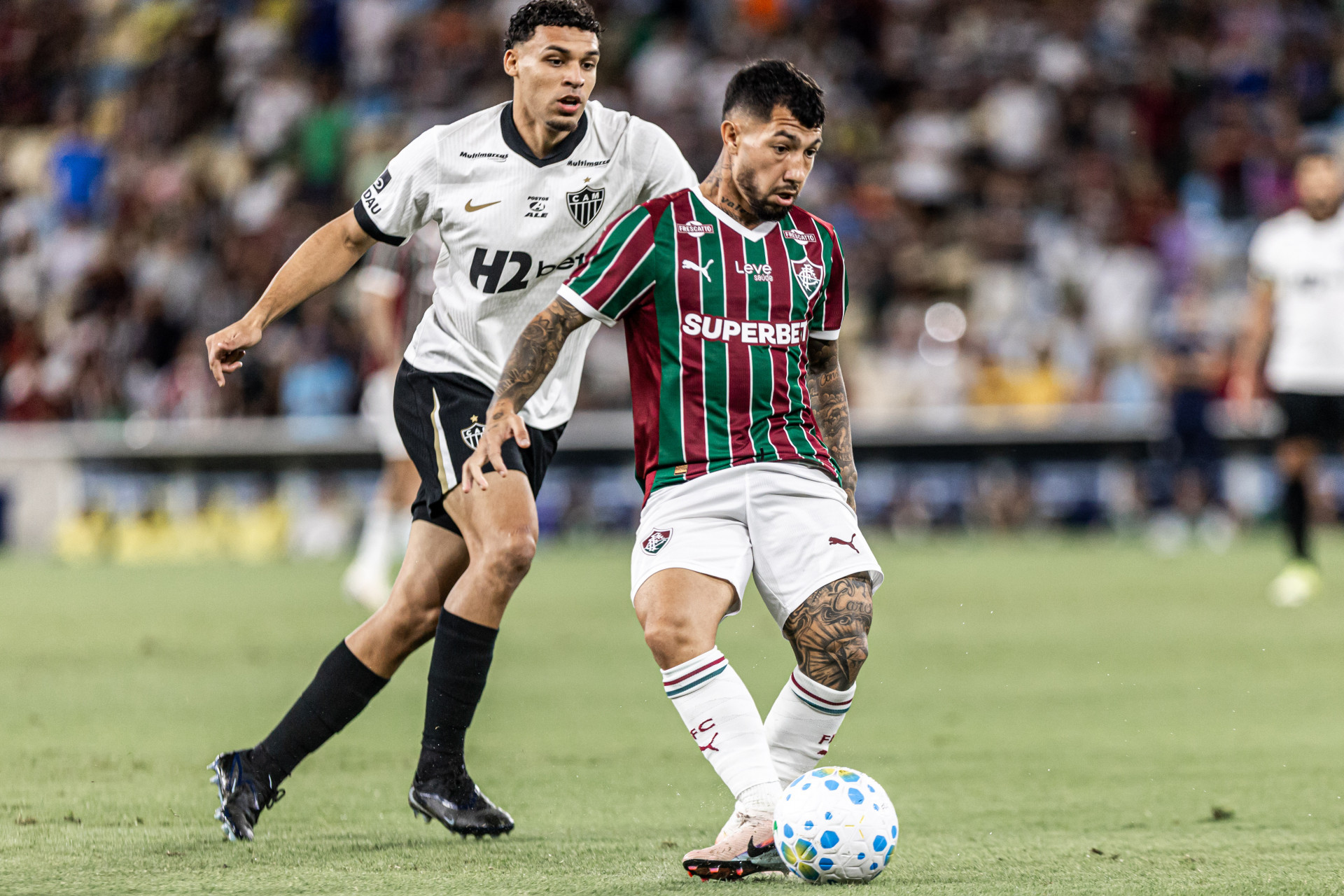 Fluminense x Atlético-MG - 21/03/2026

 

Rio de Janeiro, Brasil - 21/03/2026 - Estádio Maracanã.

Fluminense enfrenta o Atlético-MG esta noite no Maracanã pela 8ª rodada do Campeonato Brasileiro 2026.

FOTO: MARINA GARCIA / FLUMINENSE F.C. - MARINA GARCIA / FLUMINENSE F.C.
