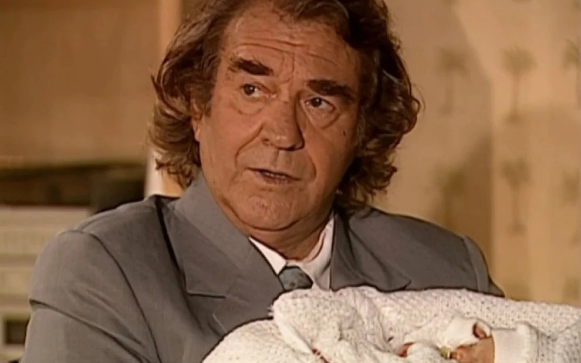 Juca de Oliveira na novela 'O Clone' - Reprodução / TV Globo