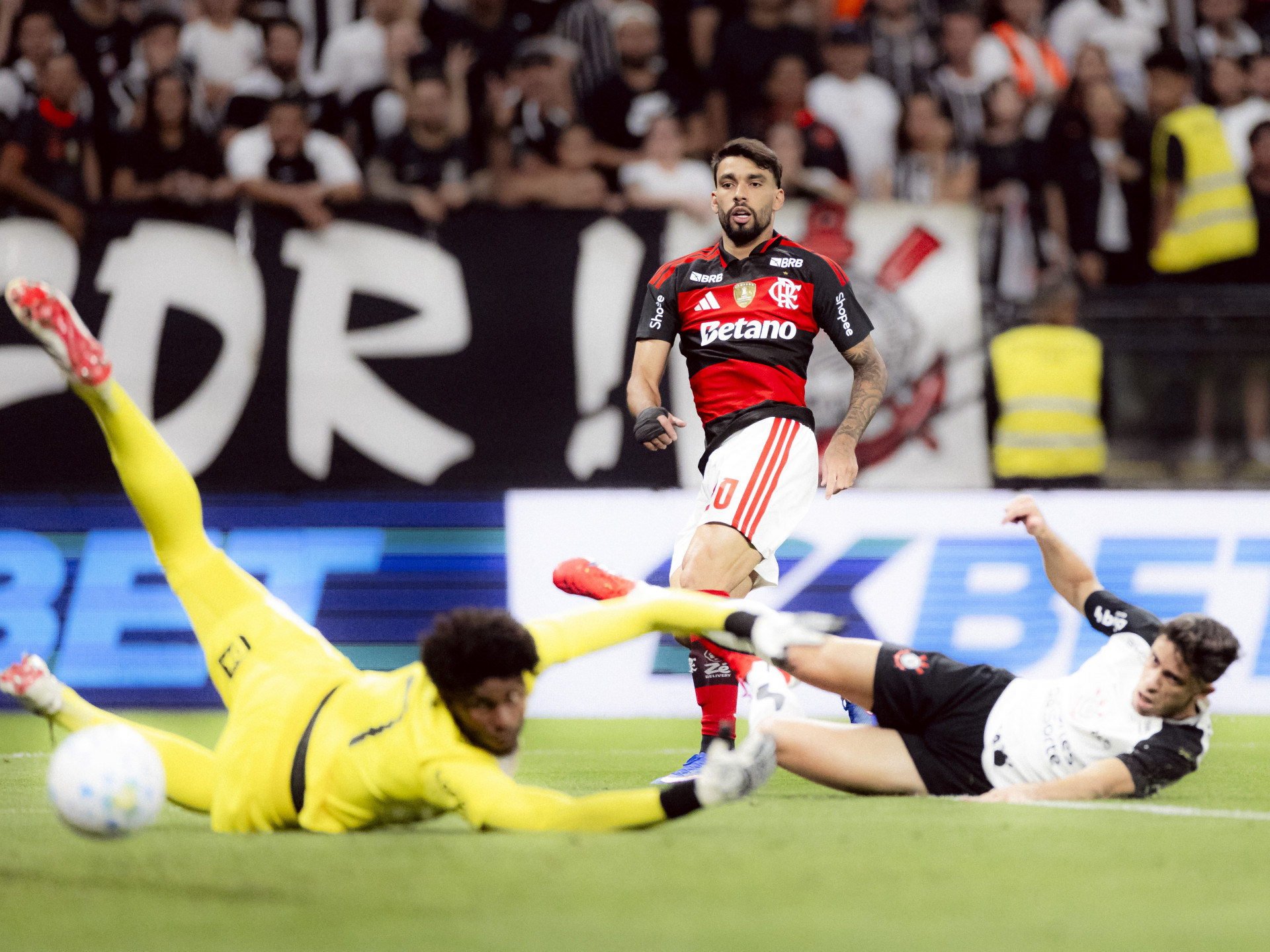 CORINTHIANS X FLAMENGO - CAMPEONATO BRASILEIRO - NEO QUIMICA ARENA - 22-03-2026 - Adriano Fontes/Flamengo