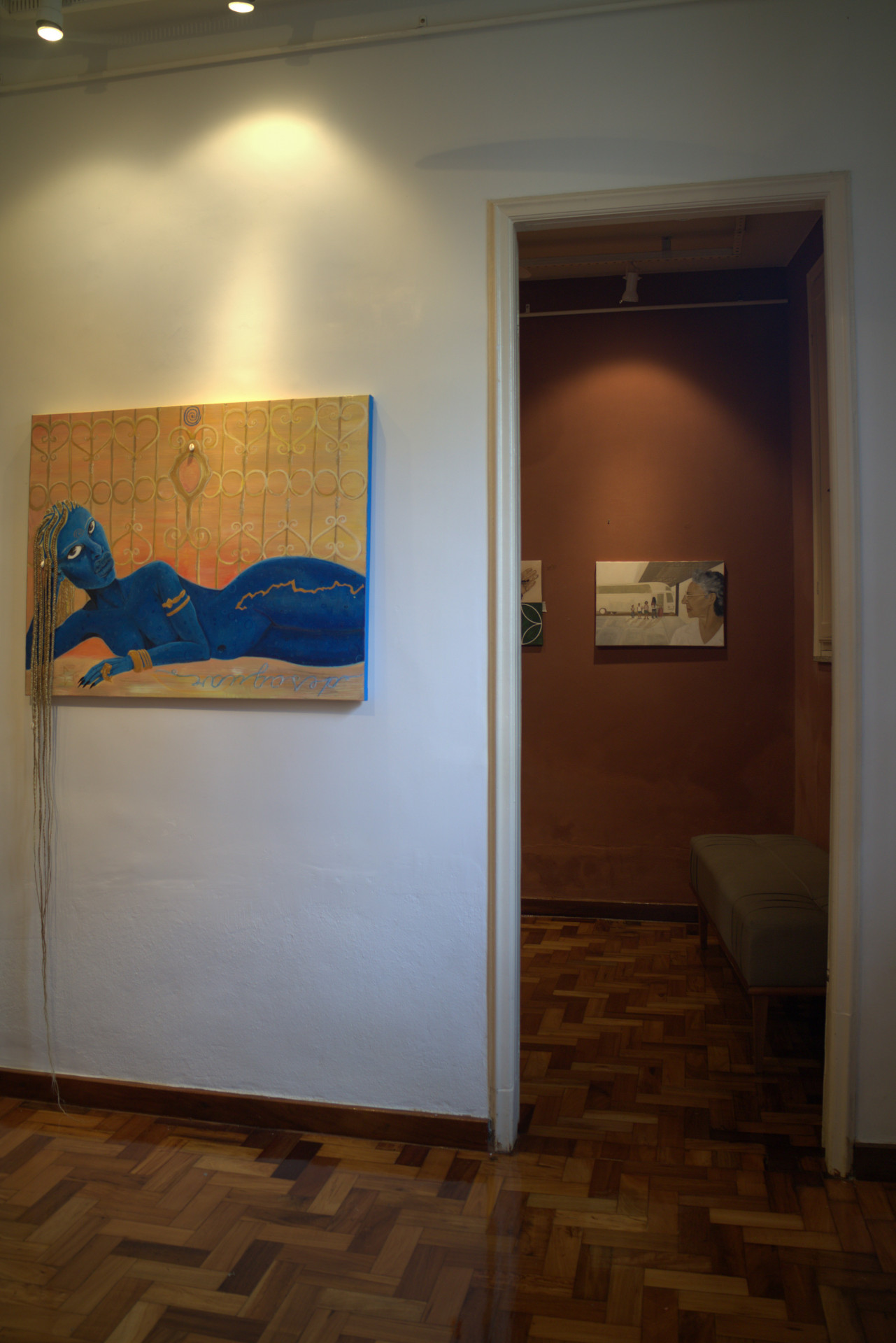 Mostra 'Memória Negra' reúne pinturas e fotografias no ateliê Matheus Crespo - Divulgação