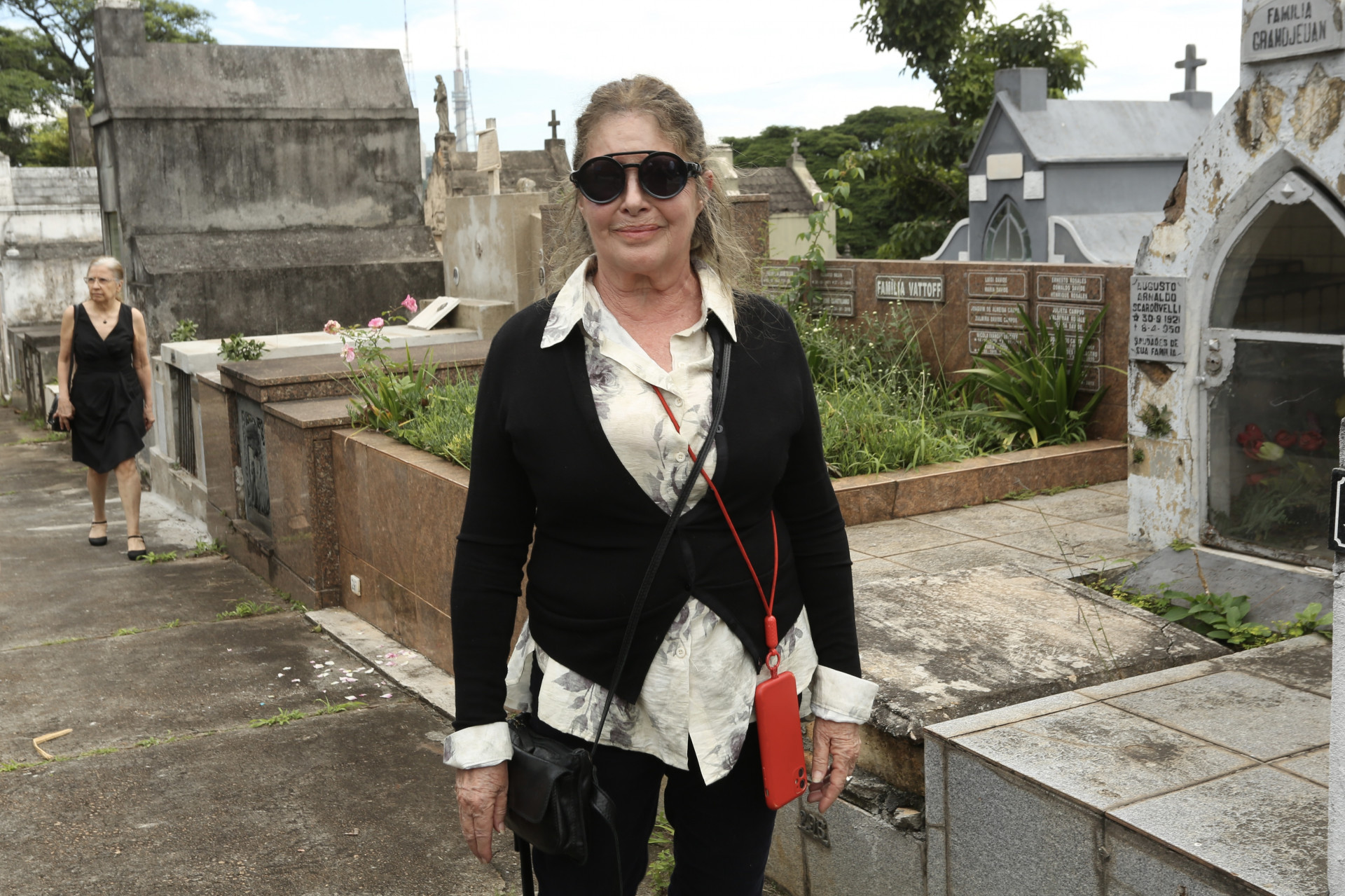 Maria Luísa de Faro Santos, viúva de Juca de Oliveira - Celso Tavares / Brazil News