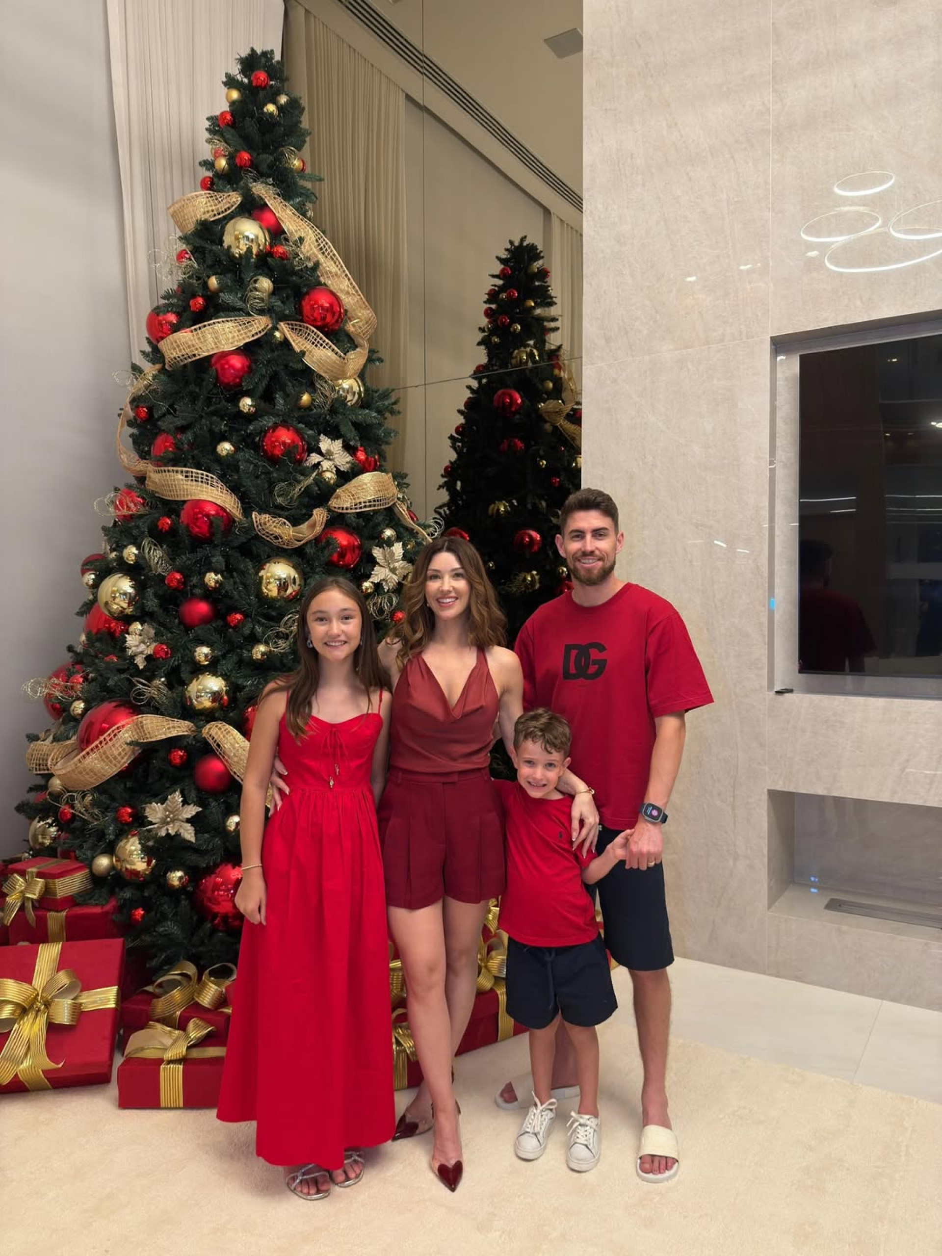 Jorginho e sua família - Reprodução / Instagram