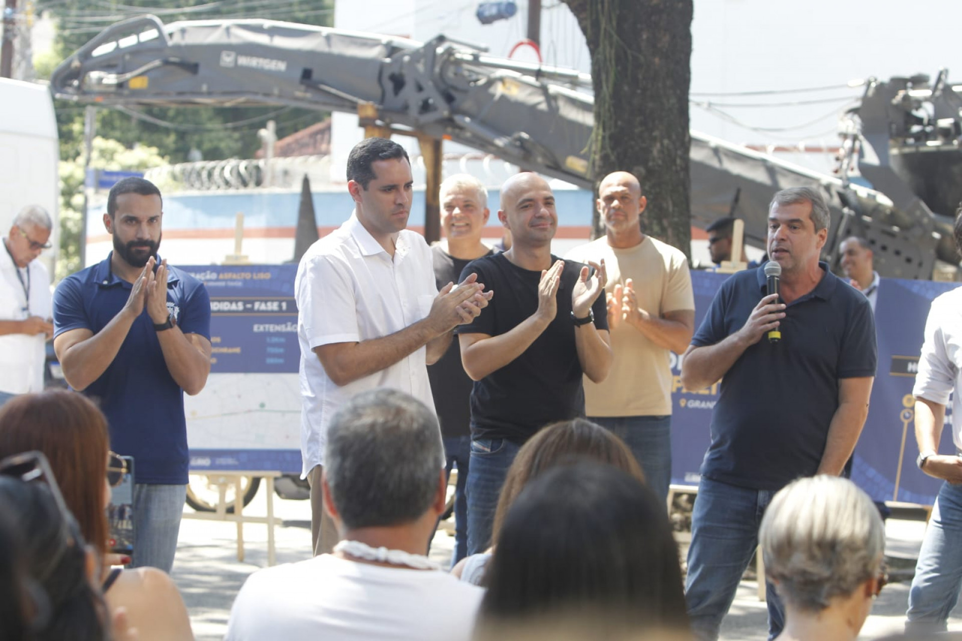 Prefeitura do Rio apresenta nova fase do Programa Asfalto Liso, na Tijuca - Reginaldo Pimenta / Agência O Dia