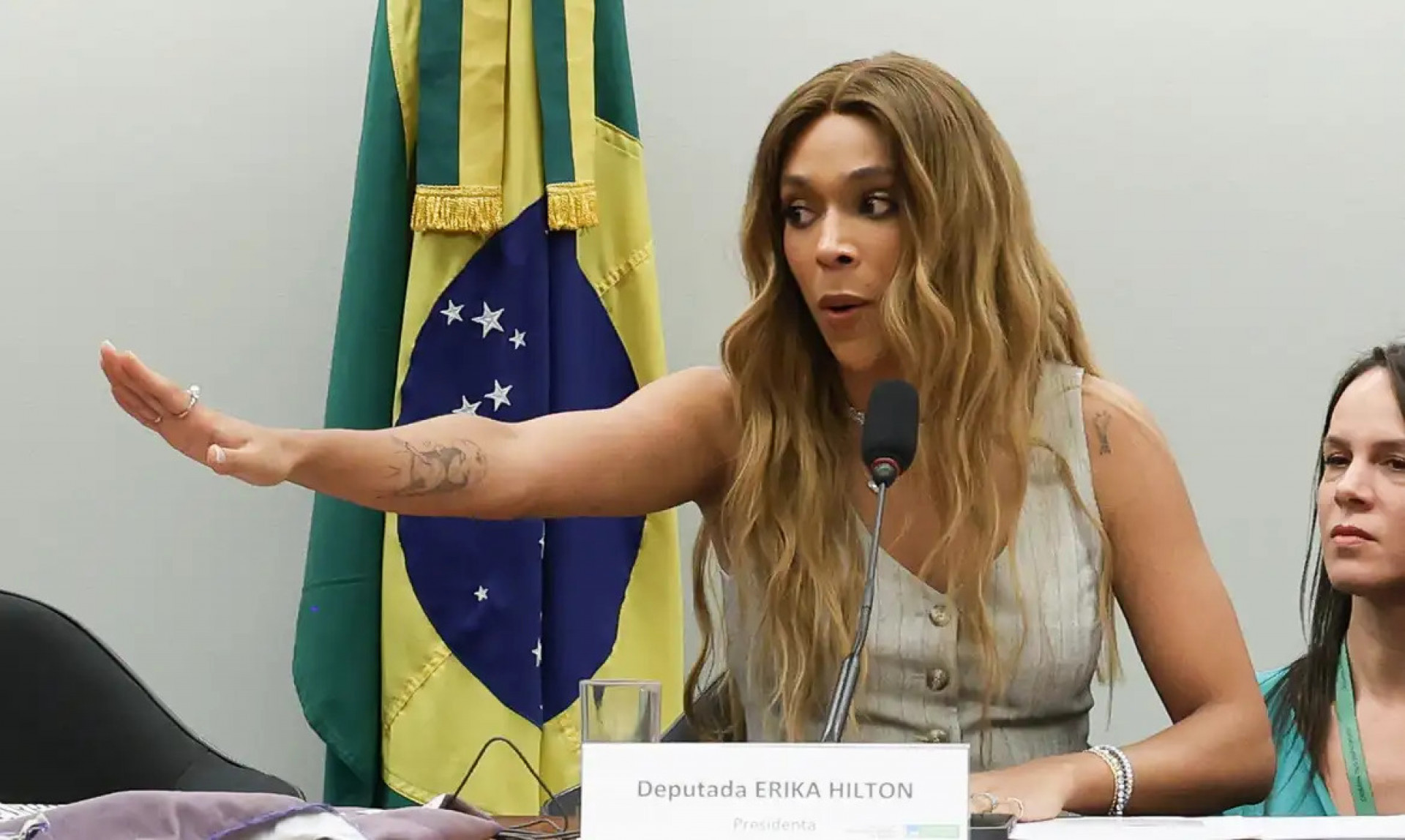 Comissão enfrentará 'sistema organizado de opressão', diz Erika Hilton