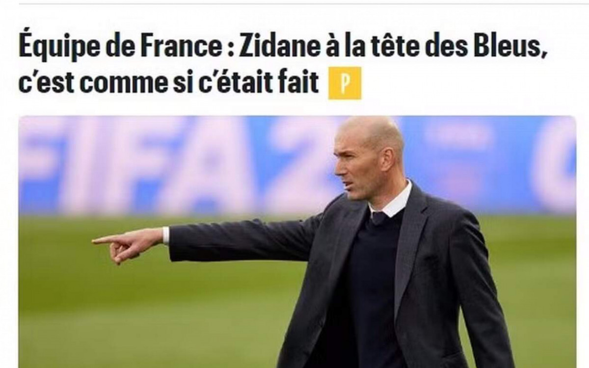 Zidane tem acordo para assumir a Fran&ccedil;a ap&oacute;s a Copa de 2026