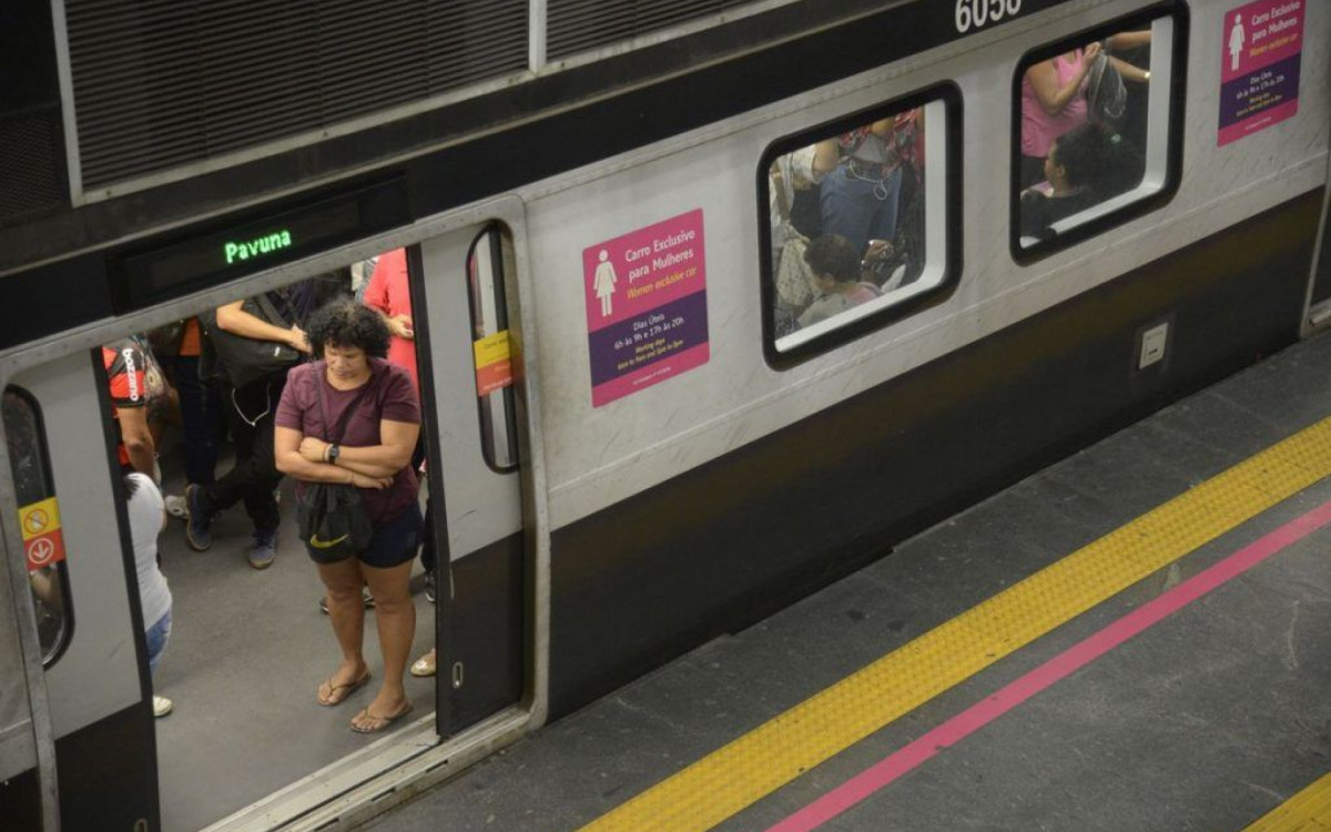 Lei que determina vagões femininos no trem e metrô 24 horas por dia começa a valer no Estado do Rio