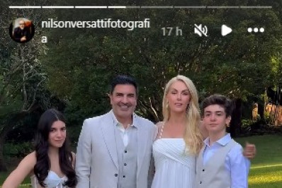 Ana Hickmann e Edu Guedes fazem ensaio pré-casamento com os filhos