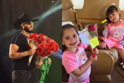 Após polêmica, Zé Felipe cumpre promessa e manda flores para filhas 