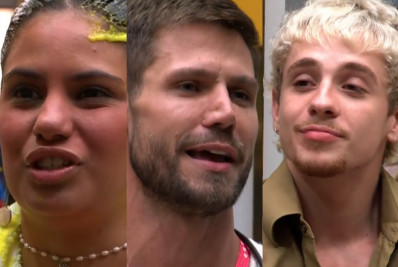 BBB 26: Gabriela, Jonas e Juliano estão no paredão 