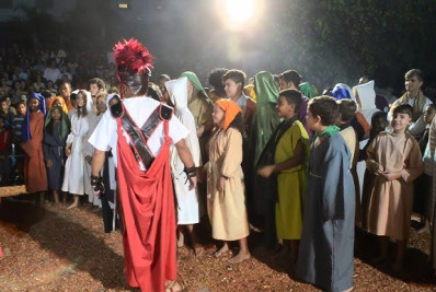 Encenação da Paixão de Cristo promete emocionar público em São Sebastião do Alto