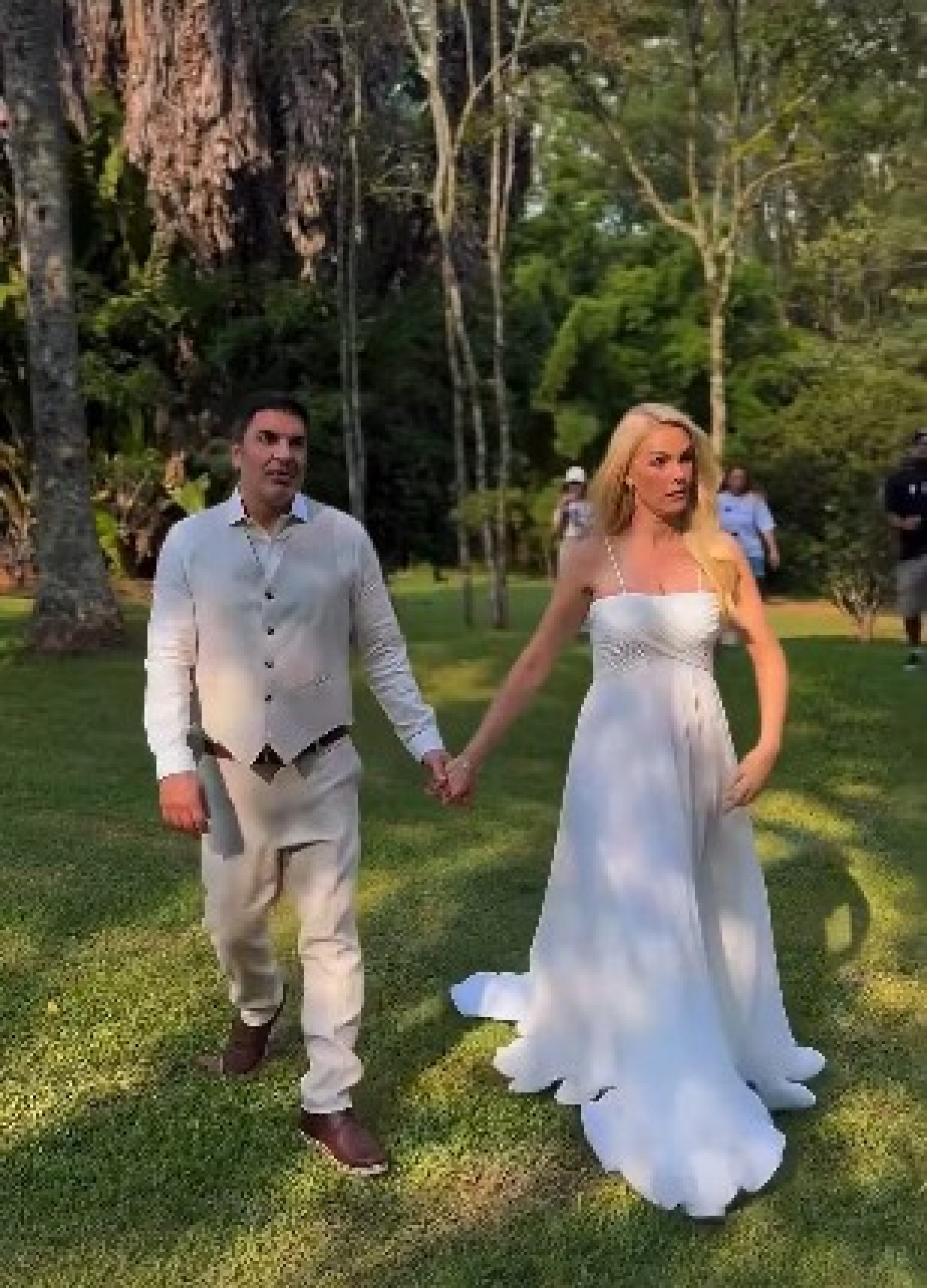 Edu Guedes e Ana Hickmann fazem ensaio pré-casamento - Reprodução de vídeo / Instagram