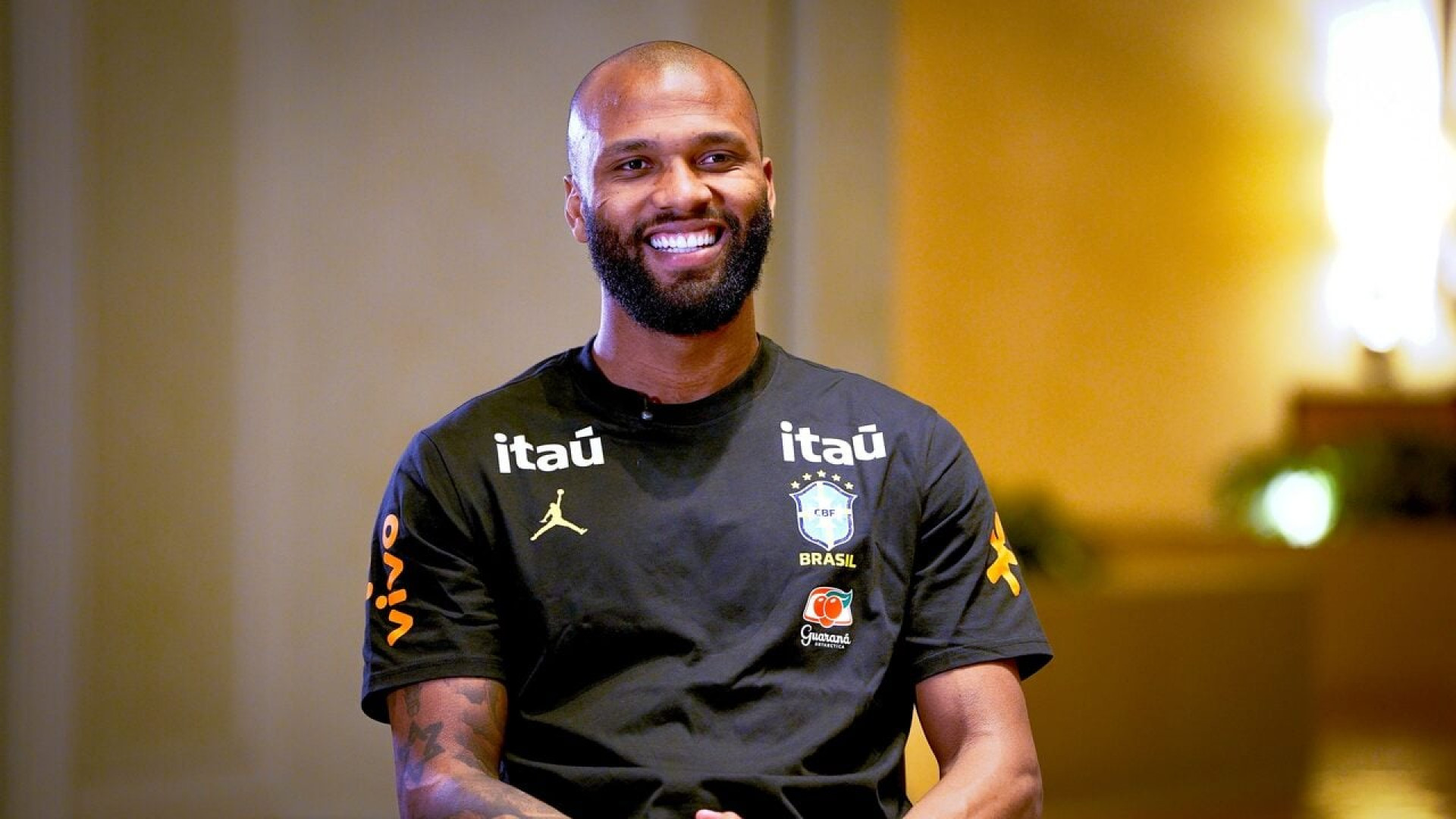 Igor Thiago, sobre primeira vez na Sele&ccedil;&atilde;o: “Maior sonho da minha vida”