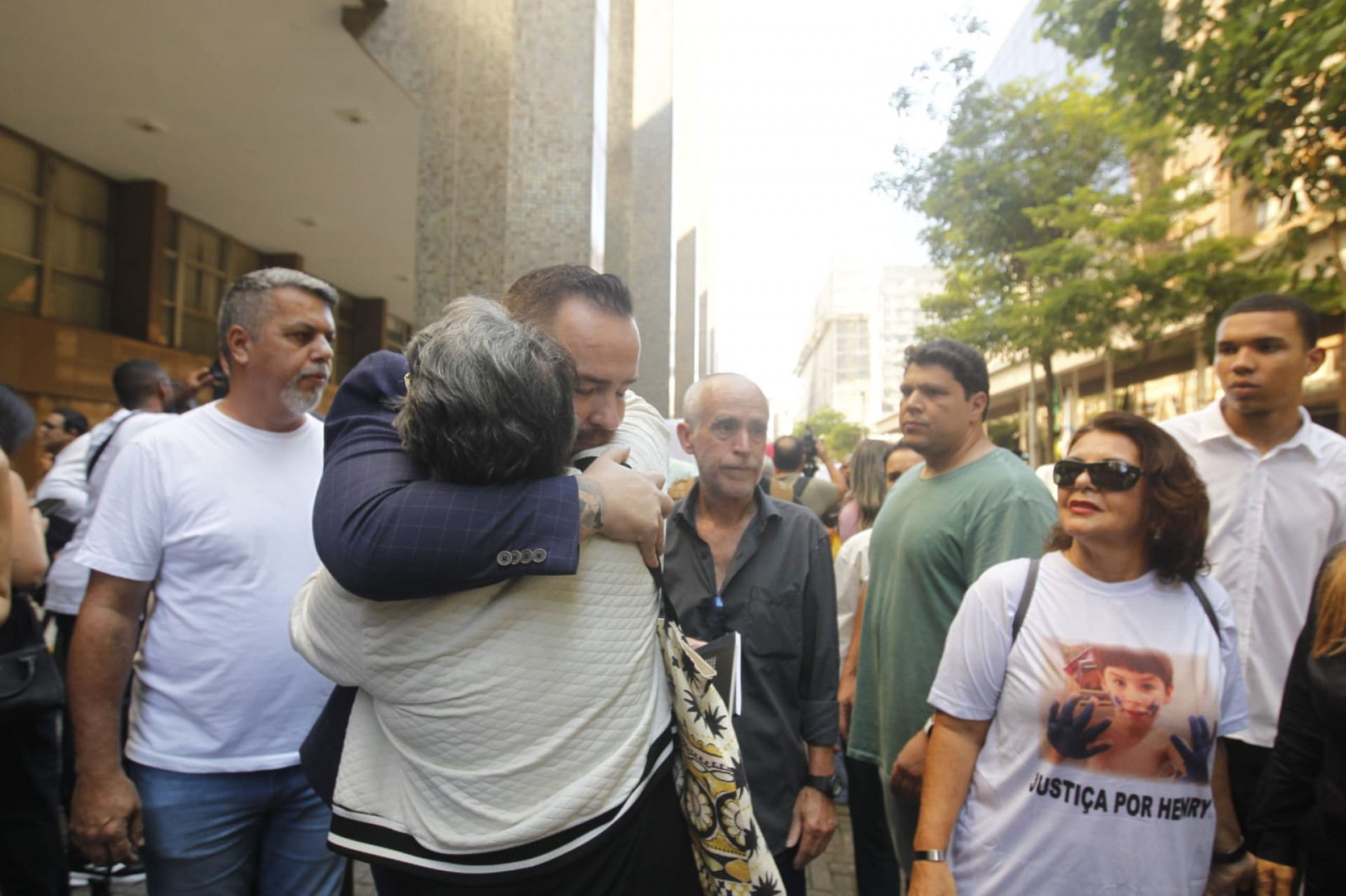 Leniel Borel pede por justiça antes de julgamento de réus sobre a morte de seu filho - Reginaldo Pimenta / Agência O Dia