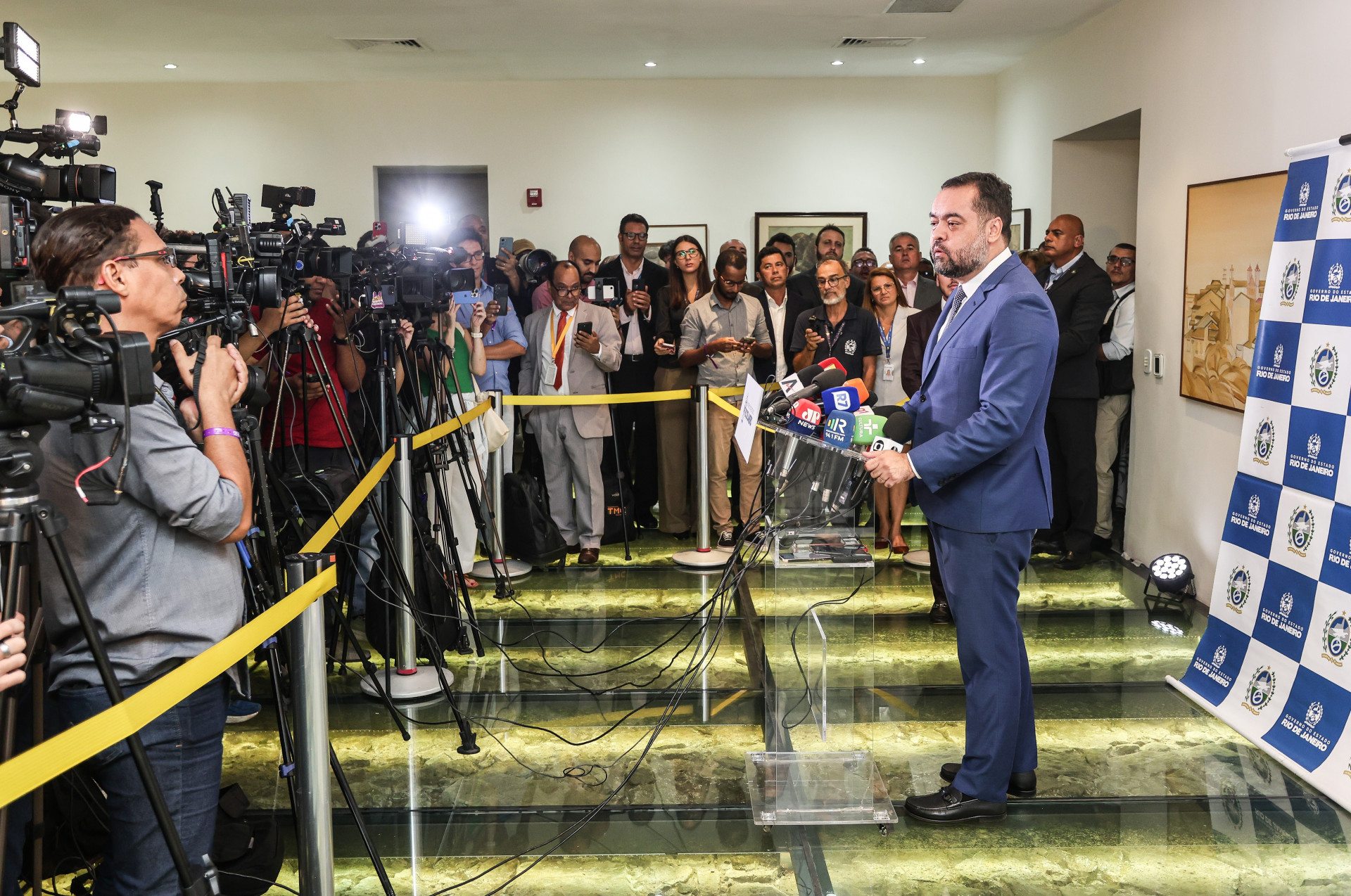 Cláudio Castro renuncia ao cargo de governador do Rio - Ernesto Carriço / Gov RJ