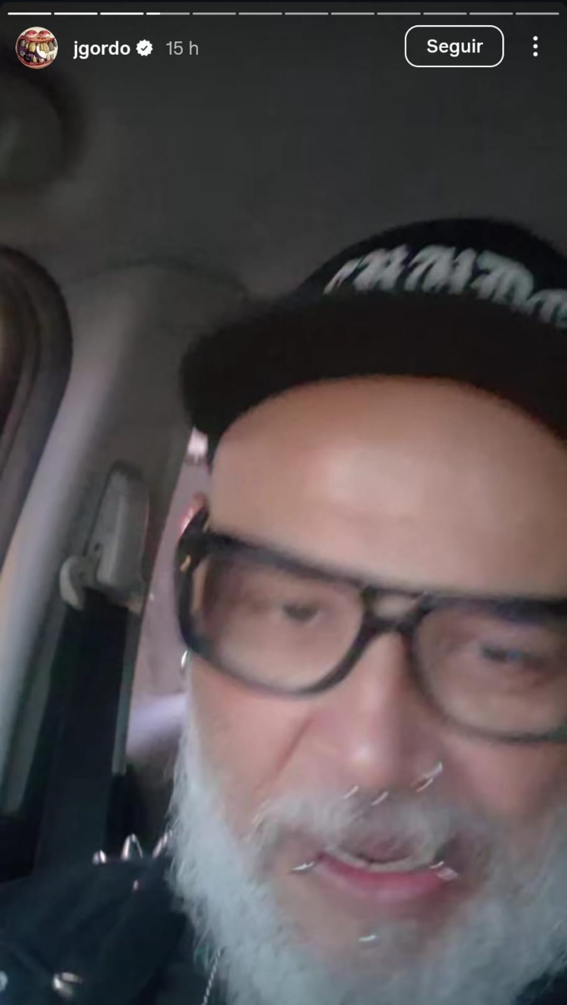 João Gordo nega que foi detido com drogas em aeroporto - Reprodução de vídeo / Instagram