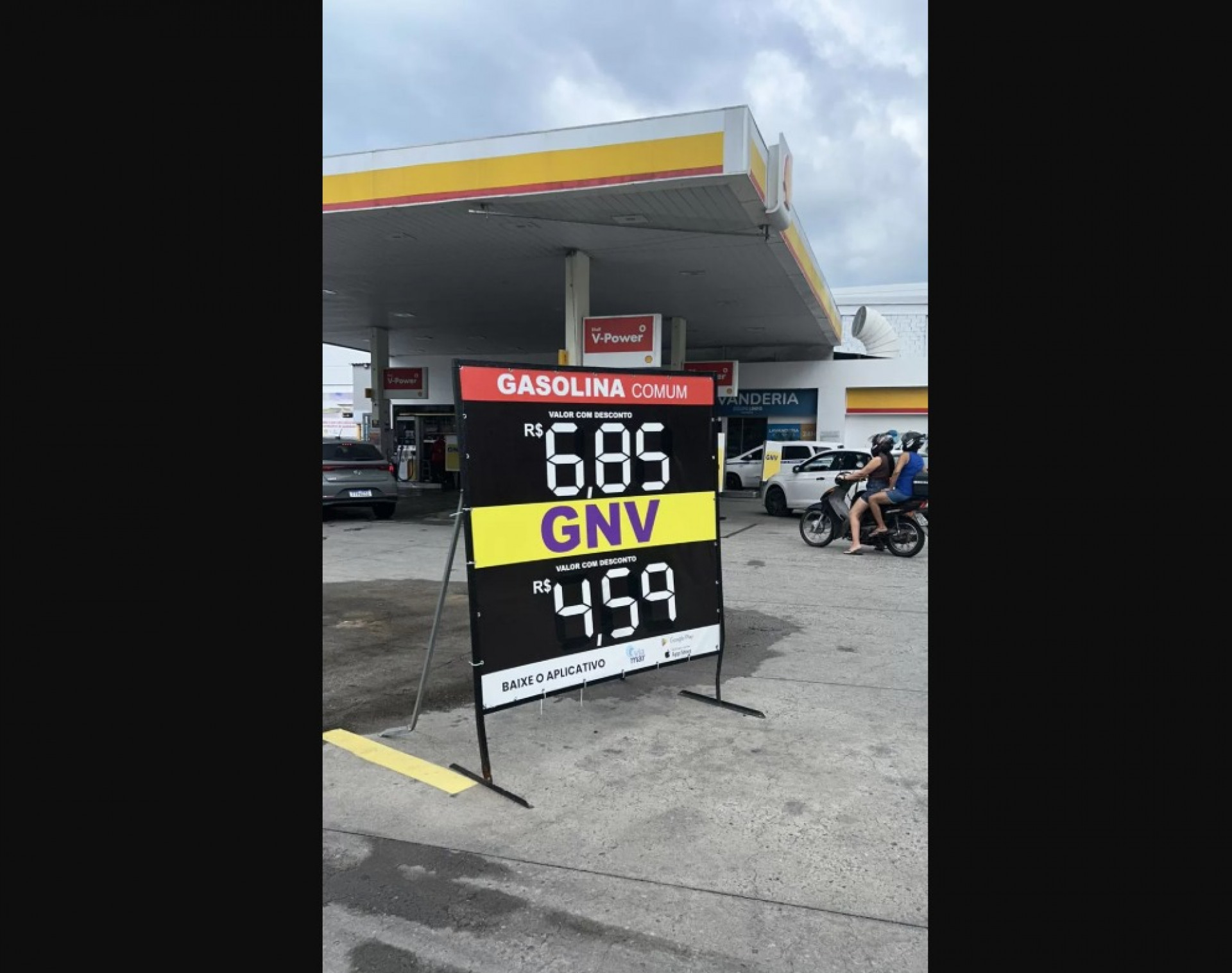 Postos passam a limitar abastecimento por cliente. - Reprodução