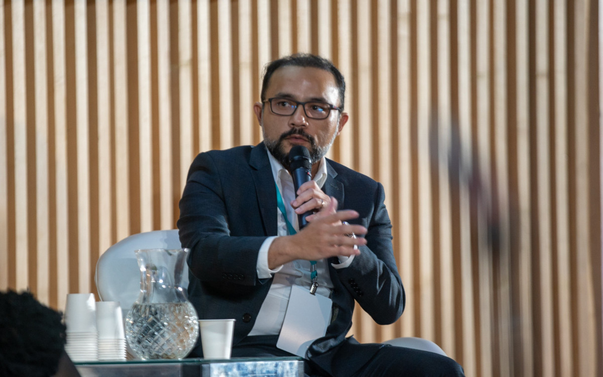 Anselmo Leal, Presidente da &Aacute;guas do Rio, no Semin&aacute;rio Caminho das &Aacute;guas 