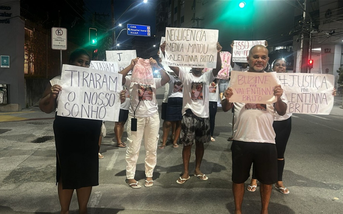 Família da bebê Valentina acusa equipe médica do CHN de negligência