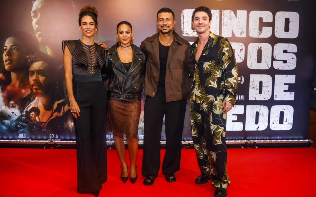 Barbara Colen, Bella Campos, Xamã e João Vitor Silva protagonizam filme \'Cinco Tipos de Medo\'