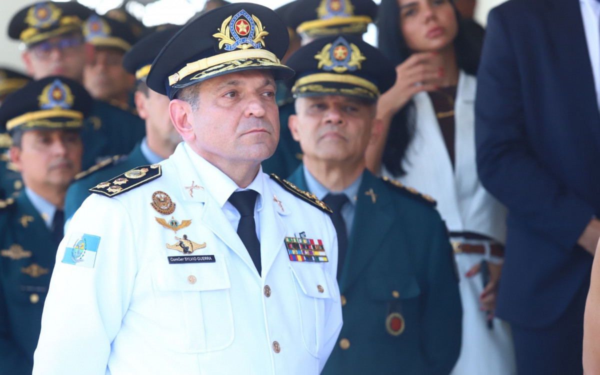 Coronel Sylvio Guerra tomou posse como secretário de Estado de Polícia Militar