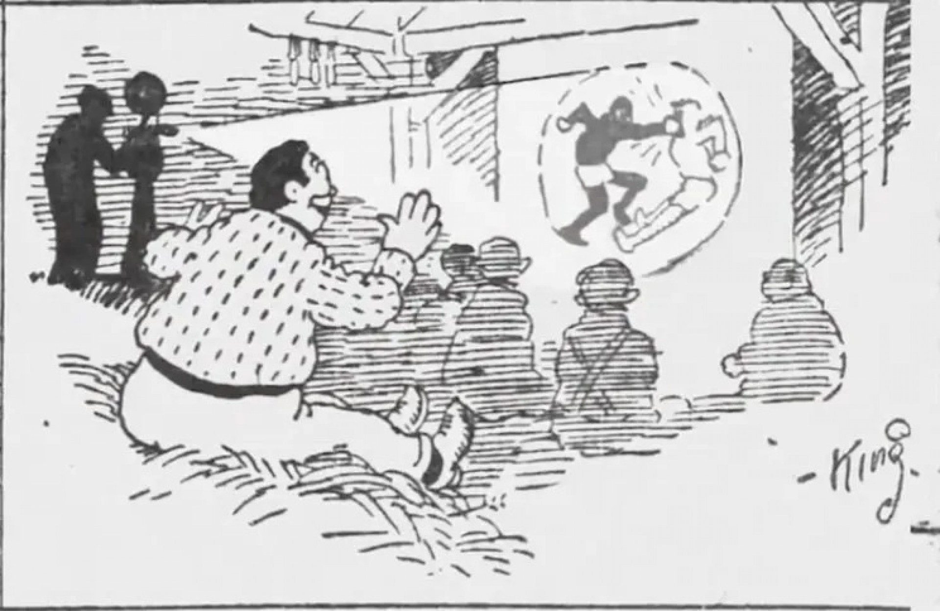 Boxe moldou parte da hist&oacute;ria - (Foto: Reprodu&ccedil;&atilde;o)