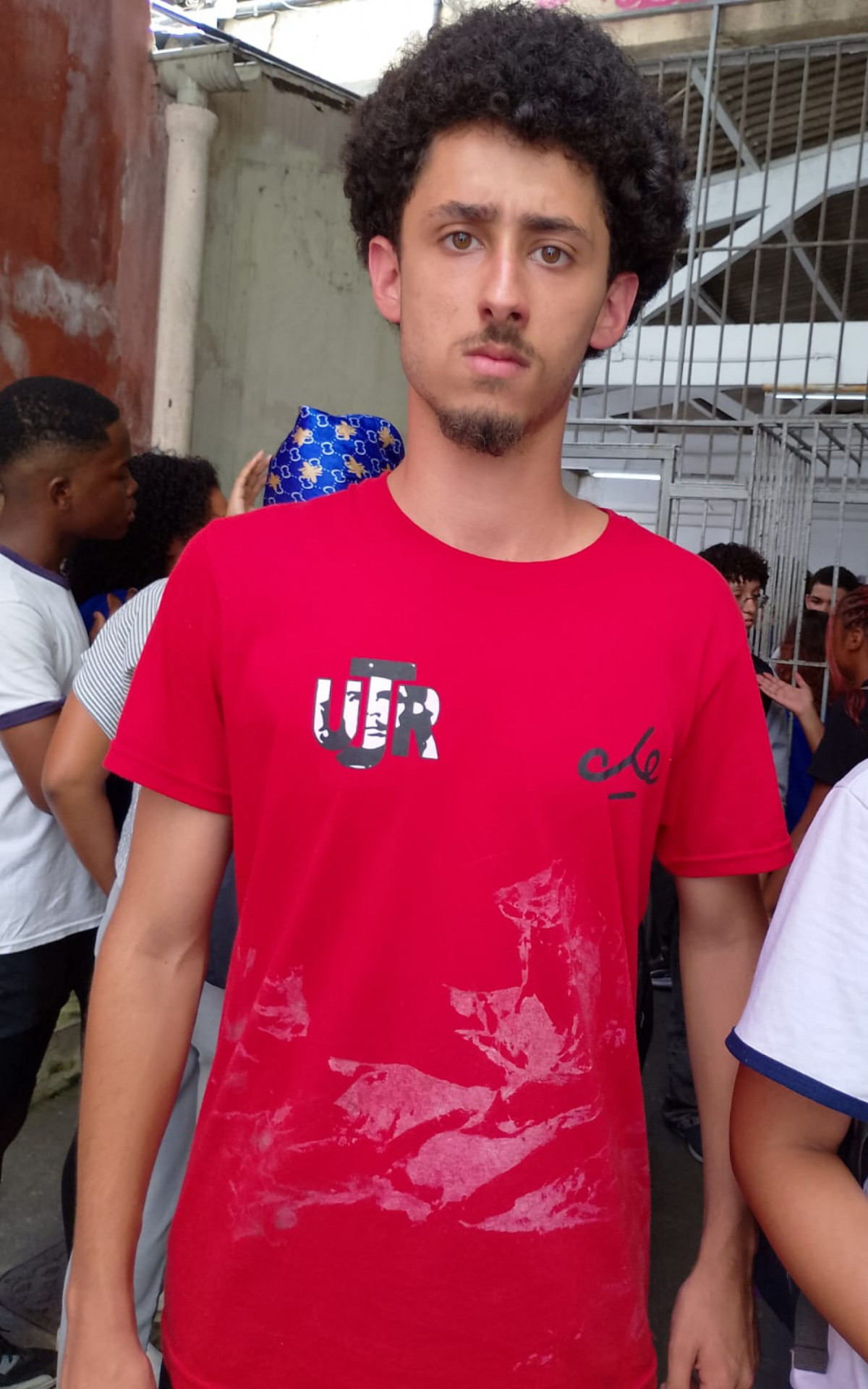 Theo Oliveira, estudante agredido por policial em escola estadual da Zona Sul - Reginaldo Pimenta/Agência O DIA
