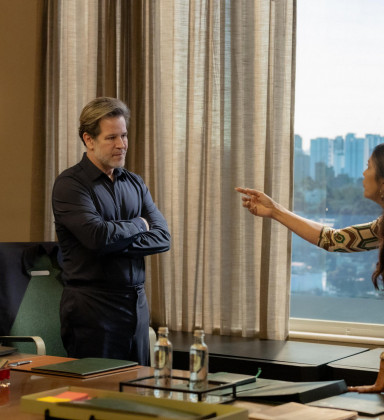 Revoltada com a prisão de Gerluce, Lígia confronta Ferette