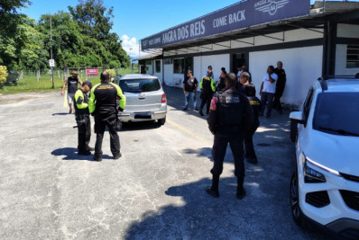 Segurança Pública identifica transporte irregular de passageiros no aeroporto de Angra
