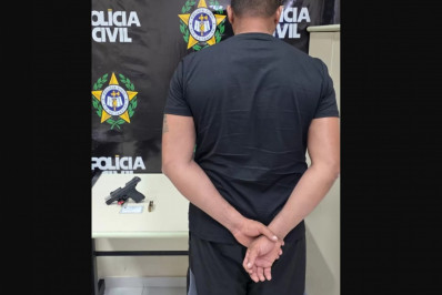 Homem com mandado de prisão em Pernambuco é preso em Cabo Frio