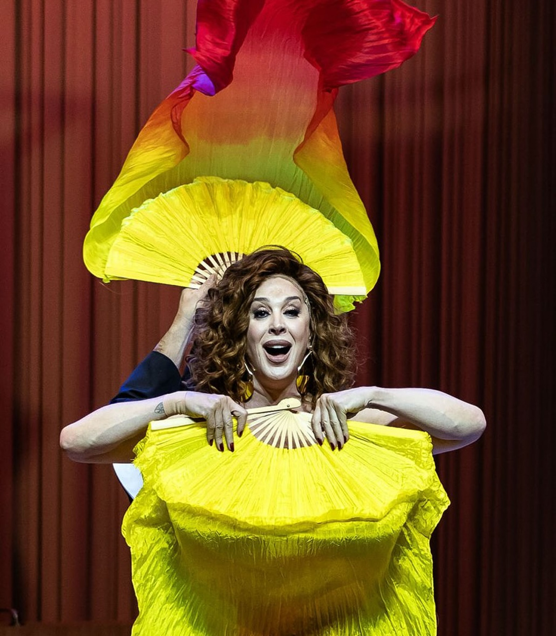 Claudia Raia no espetáculo 'Cenas da Menopausa' - Divulgação