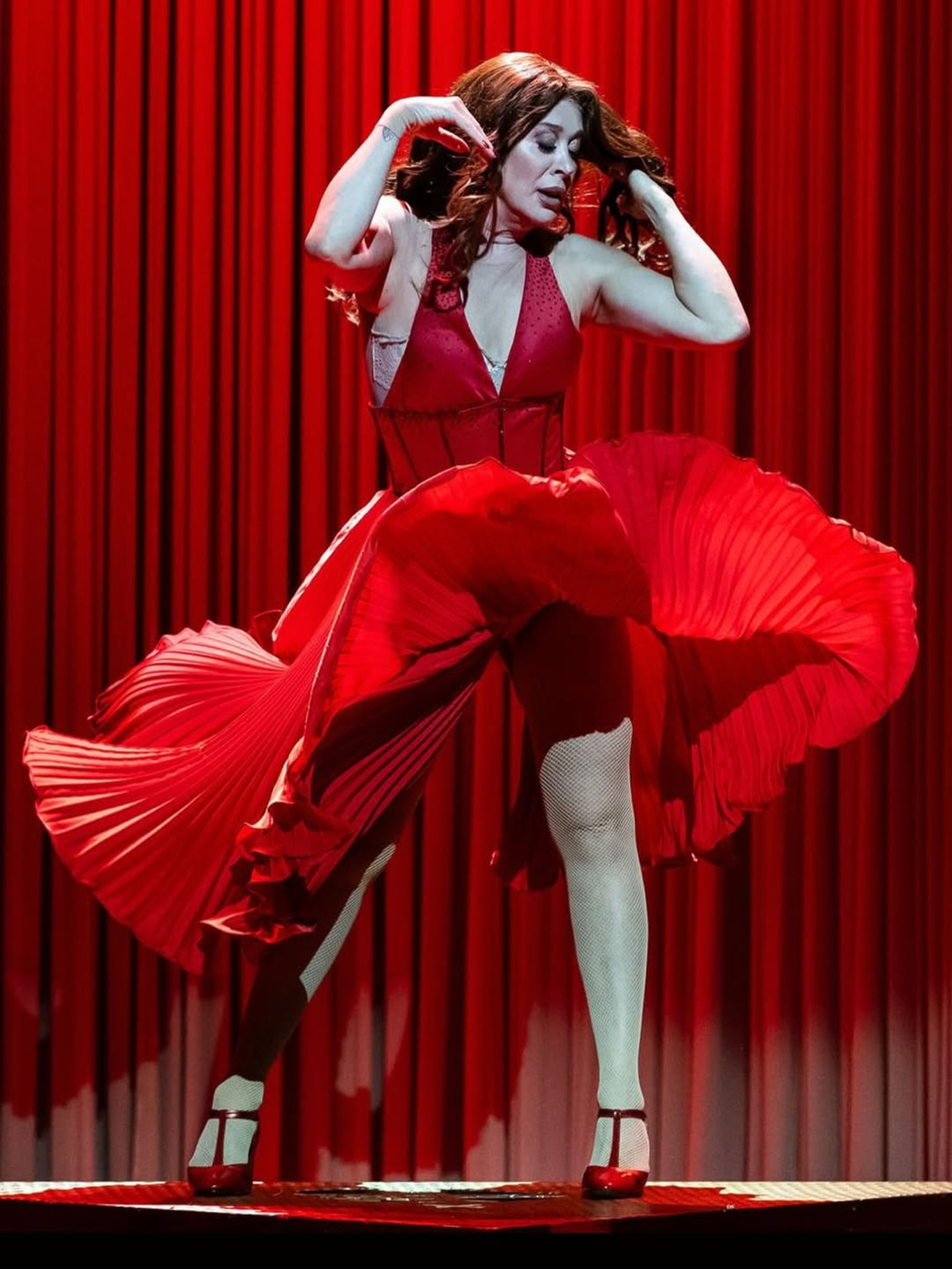 Claudia Raia no espetáculo 'Cenas da Menopausa' - Divulgação