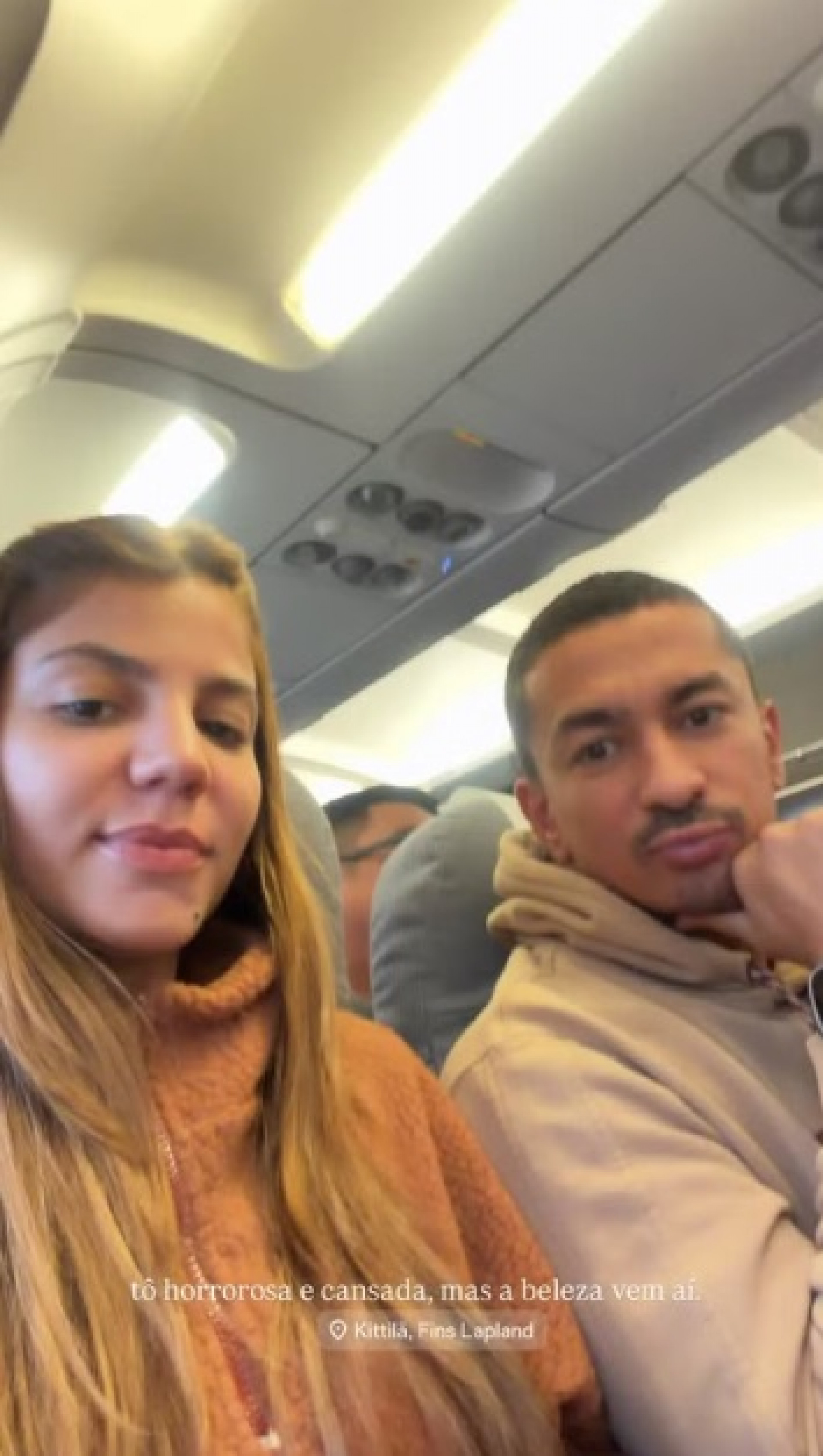 Após susto em Paris, Hariany e irmão de Anitta chegam à Finlândia para aniversário da cantora