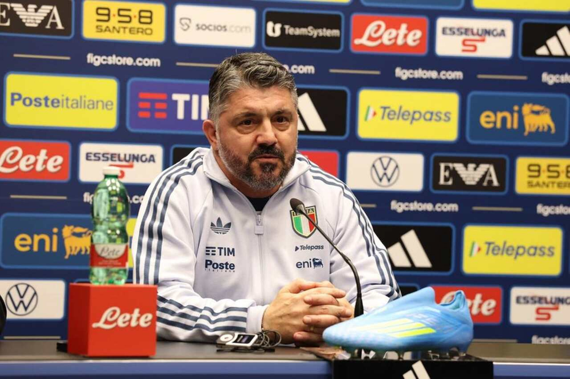 Gattuso fala sobre a press&atilde;o de classificar a It&aacute;lia para a Copa: “Um pa&iacute;s nas costas”