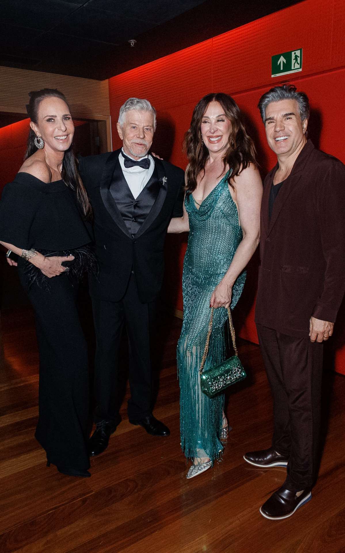 Fernanda Chamma, Miguel Falabella, Claudia Raia e Jarbas Homem de Mello