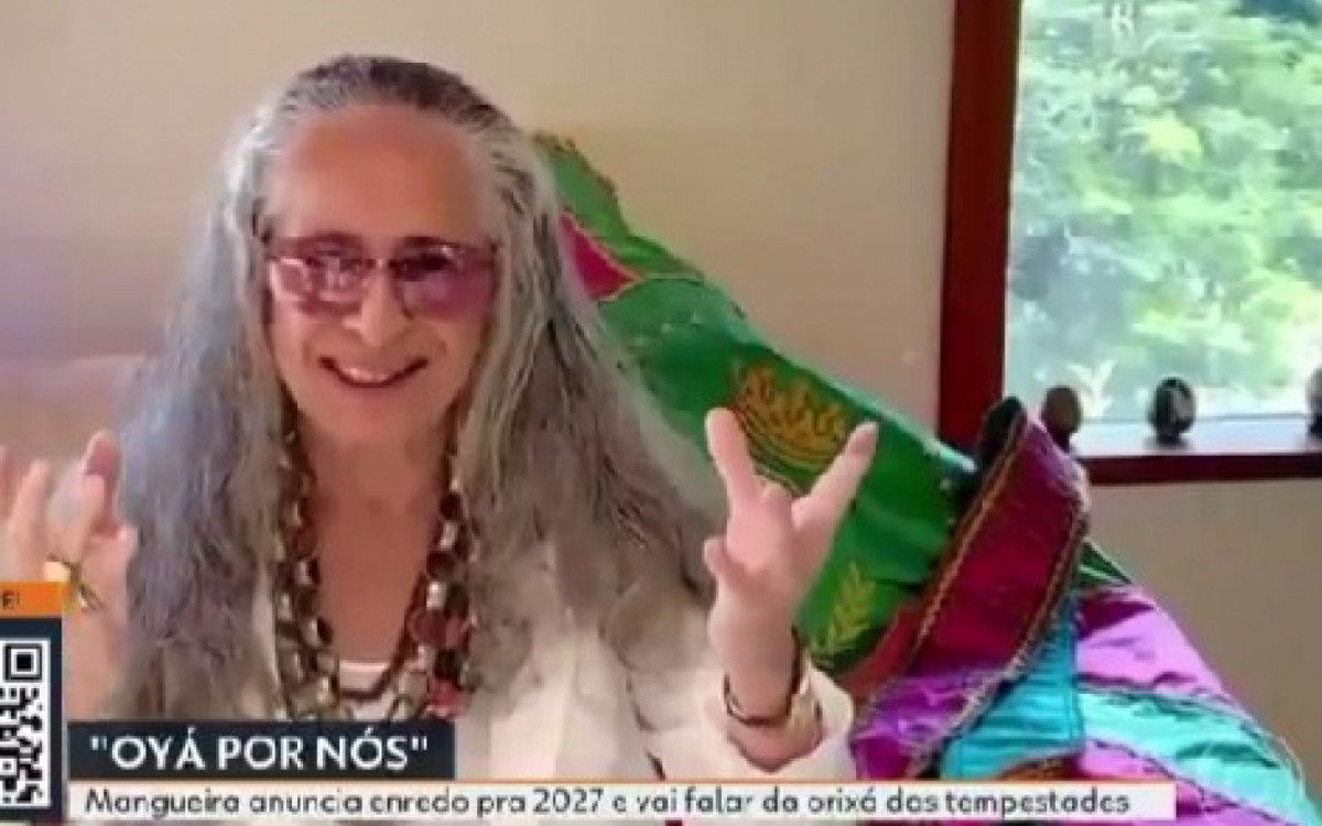 Maria Beth&acirc;nia exalta enredo da Mangueira